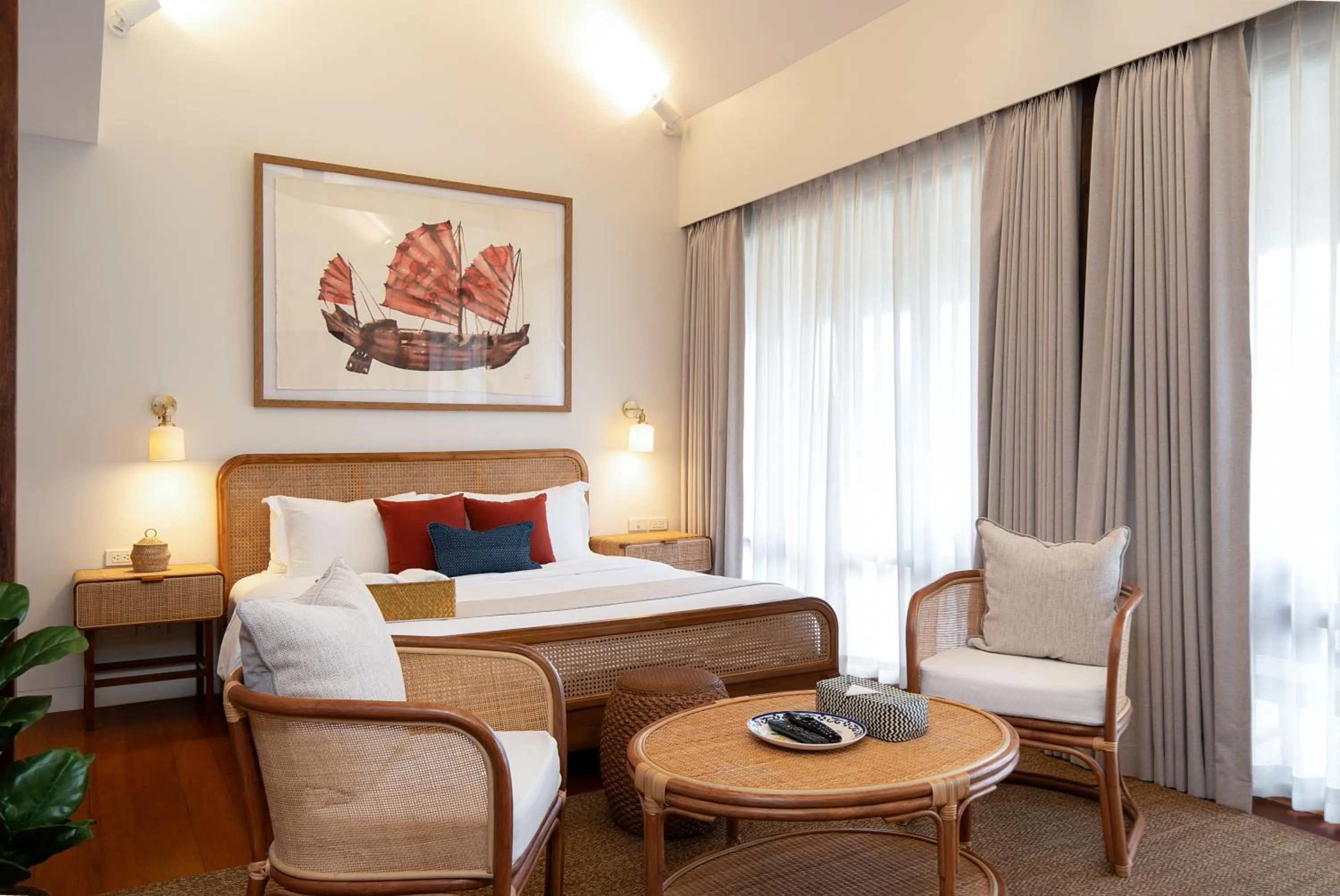 Bedroom in Syama Residence and Café