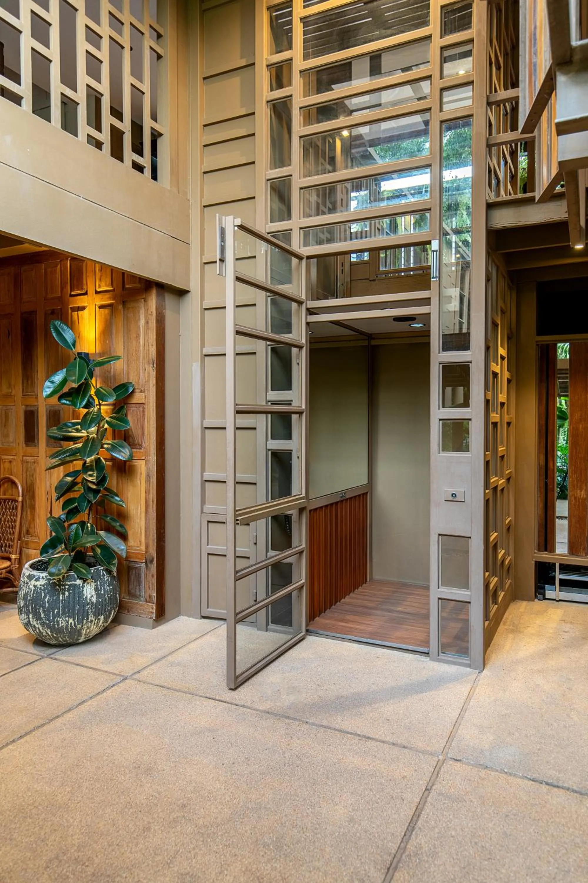 elevator in Syama Residence and Café