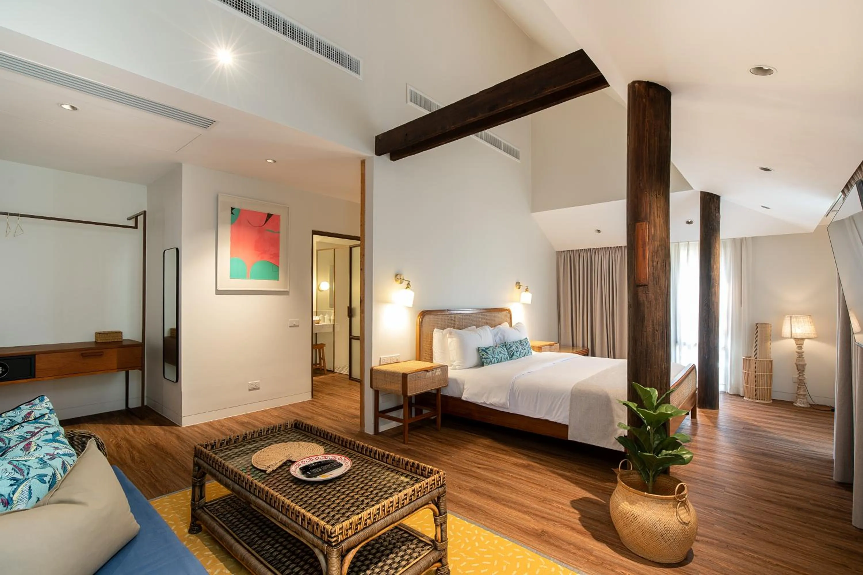 Bed in Syama Residence and Café