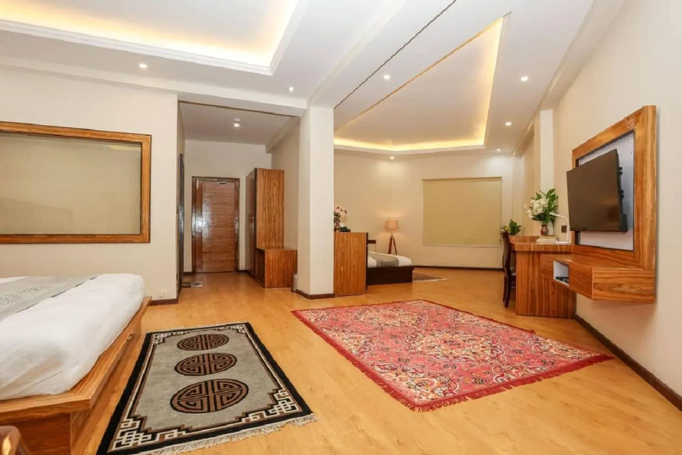 Photo of the whole room, Bed in The Kart-Sey Ladakh