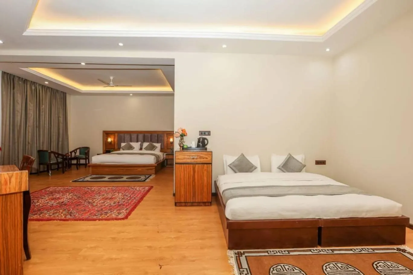 Photo of the whole room, Bed in The Kart-Sey Ladakh