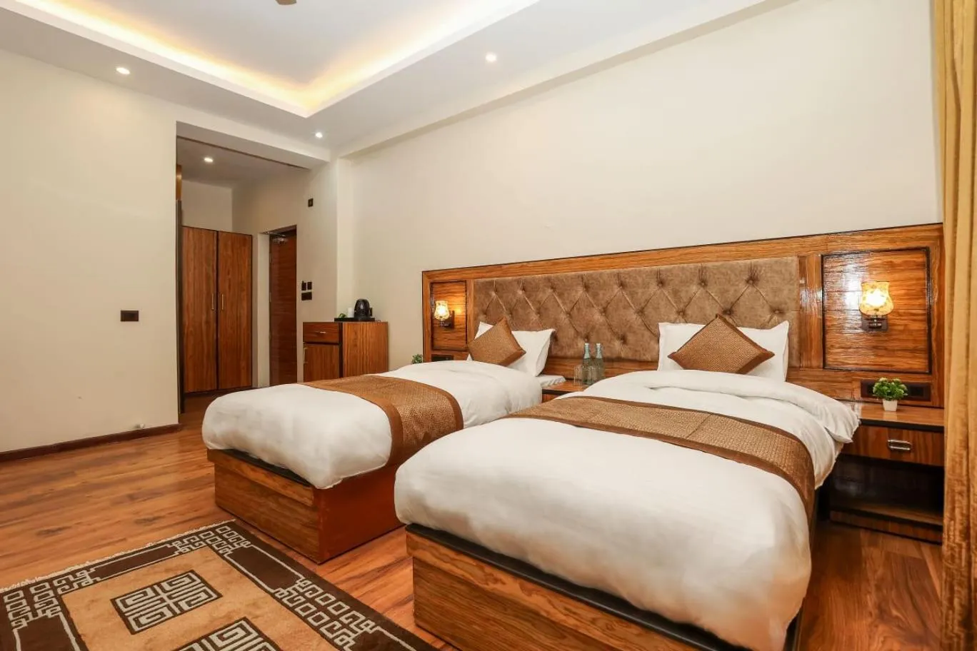 Bed in The Kart-Sey Ladakh