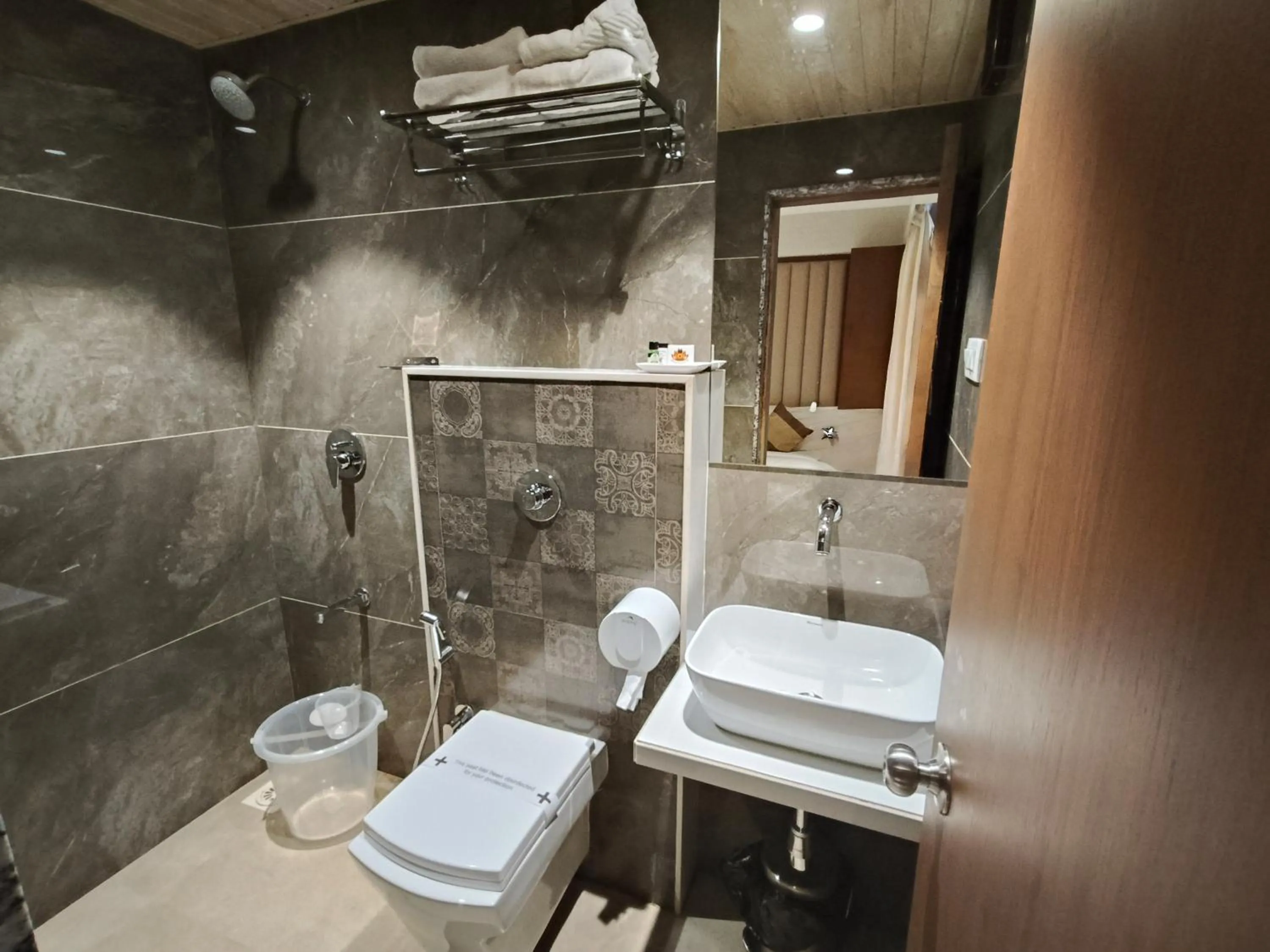 Toilet in Hotel Pearl Residency Thane