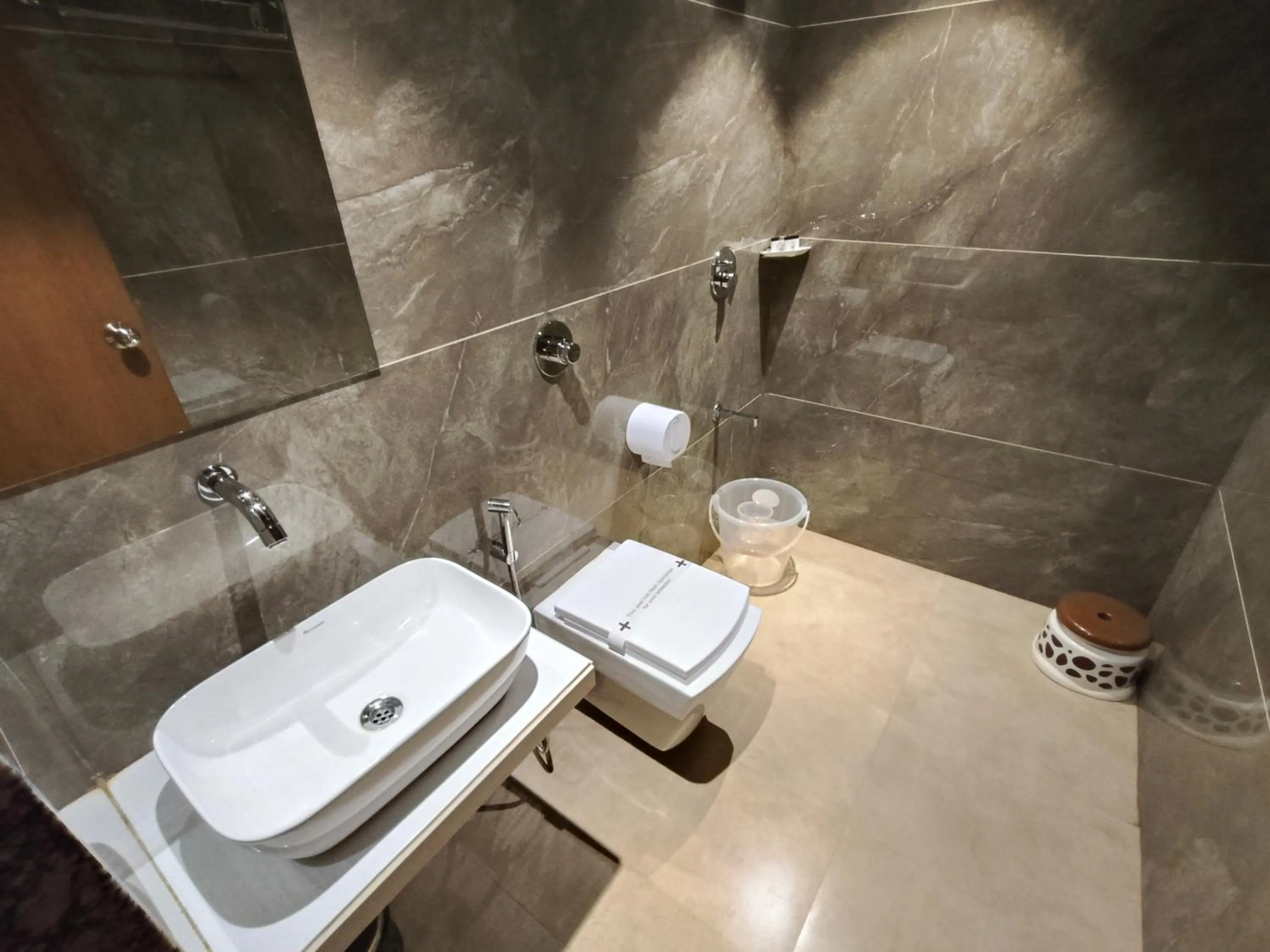 Toilet in Hotel Pearl Residency Thane