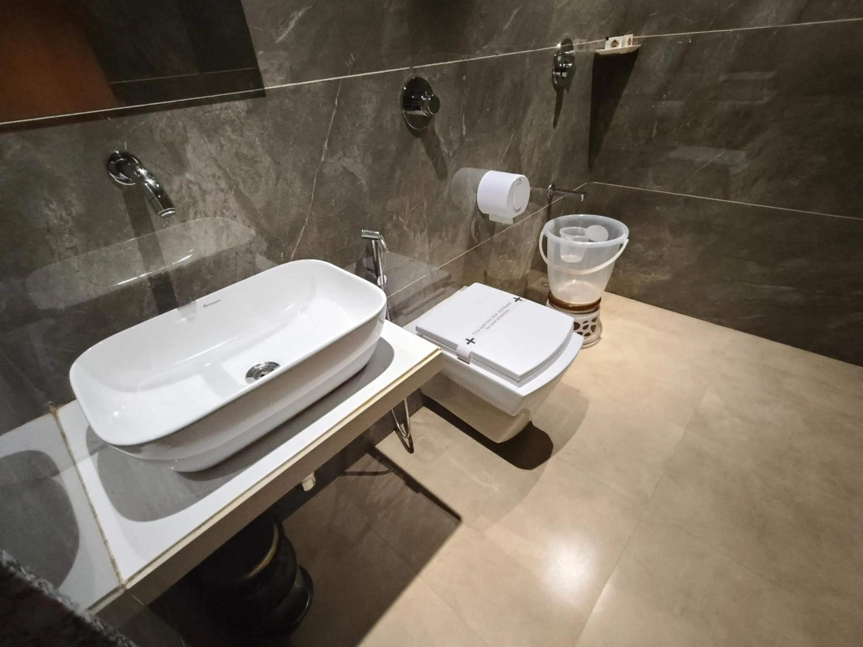 Toilet in Hotel Pearl Residency Thane