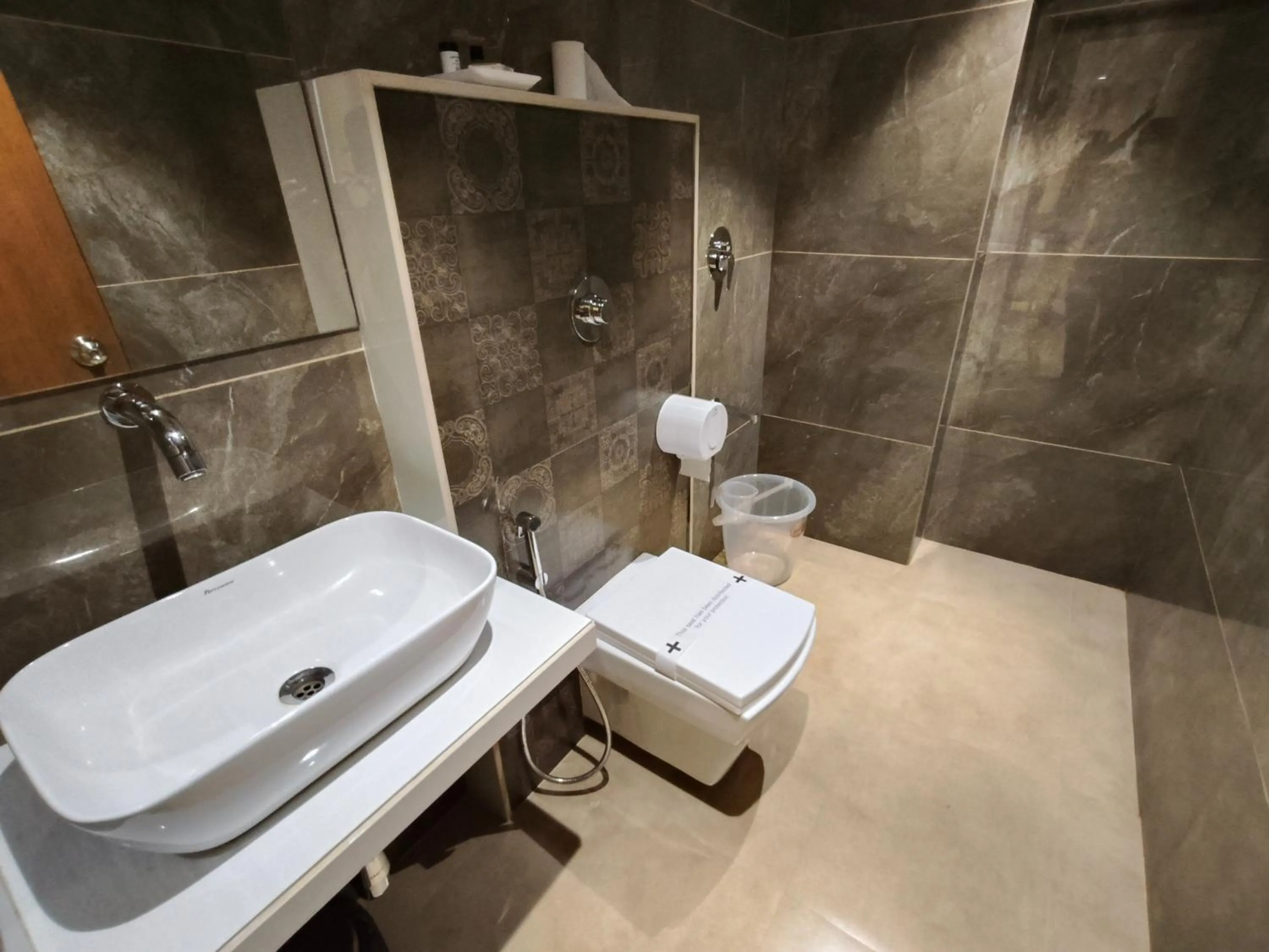 Toilet in Hotel Pearl Residency Thane