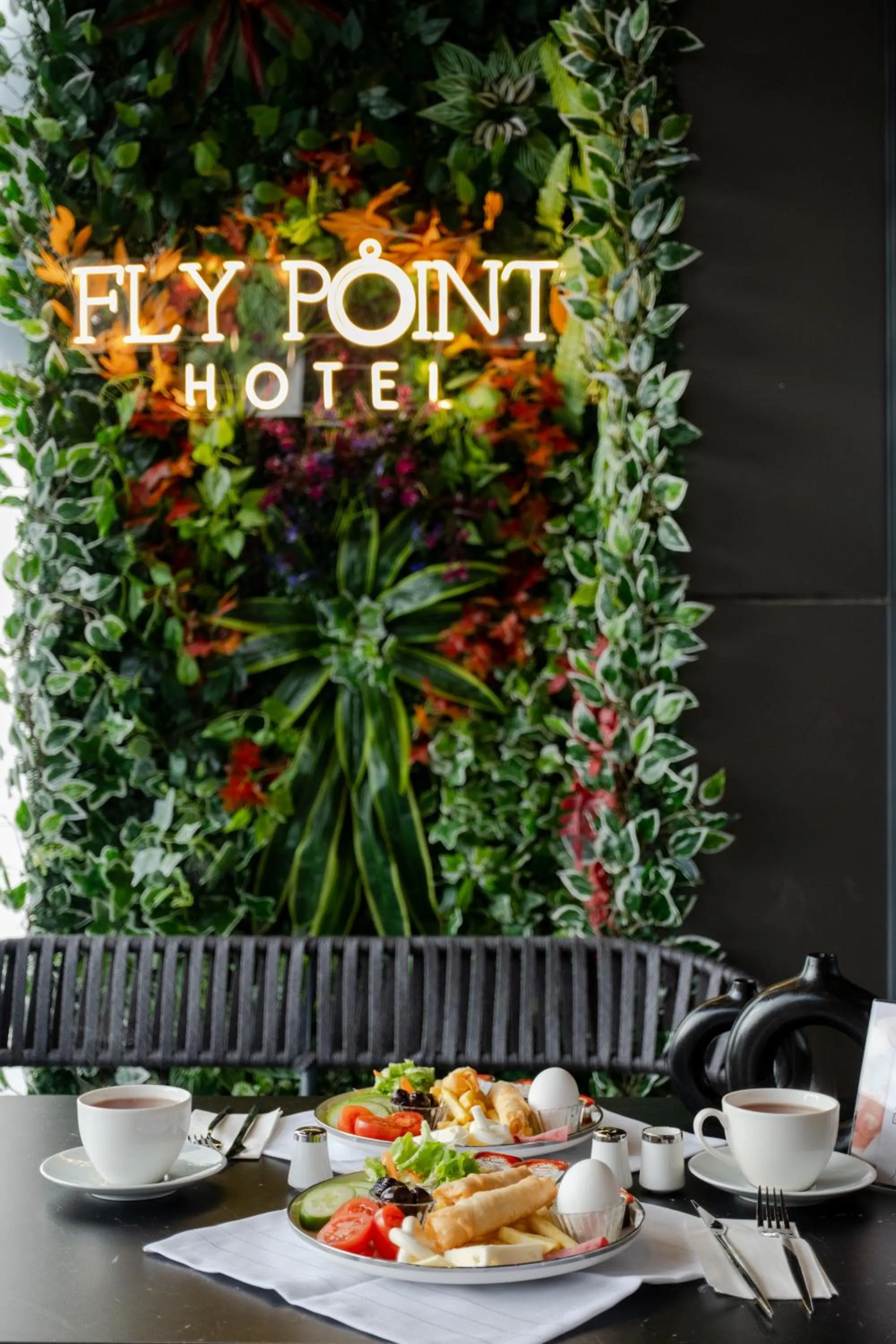 Restaurant/places to eat in FLY POINT AIRPORT HOTEL