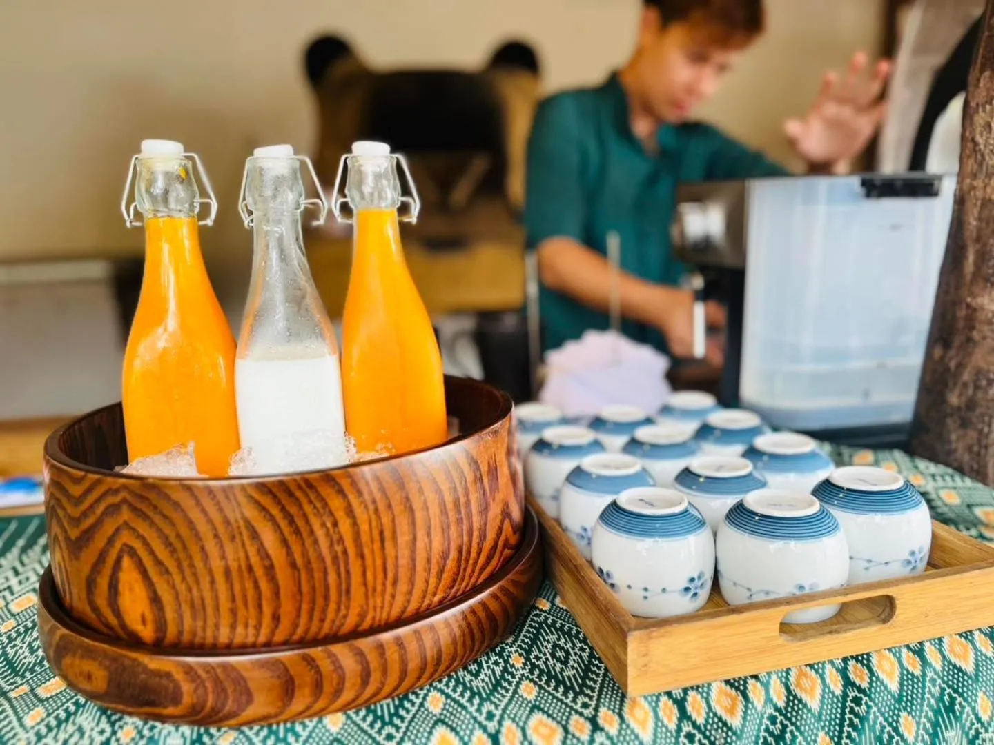 Food and drinks in Long Beach Club Krabi