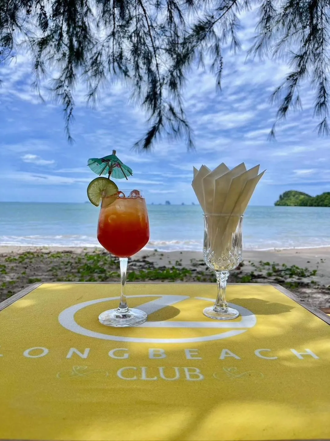 Lake view in Long Beach Club Krabi