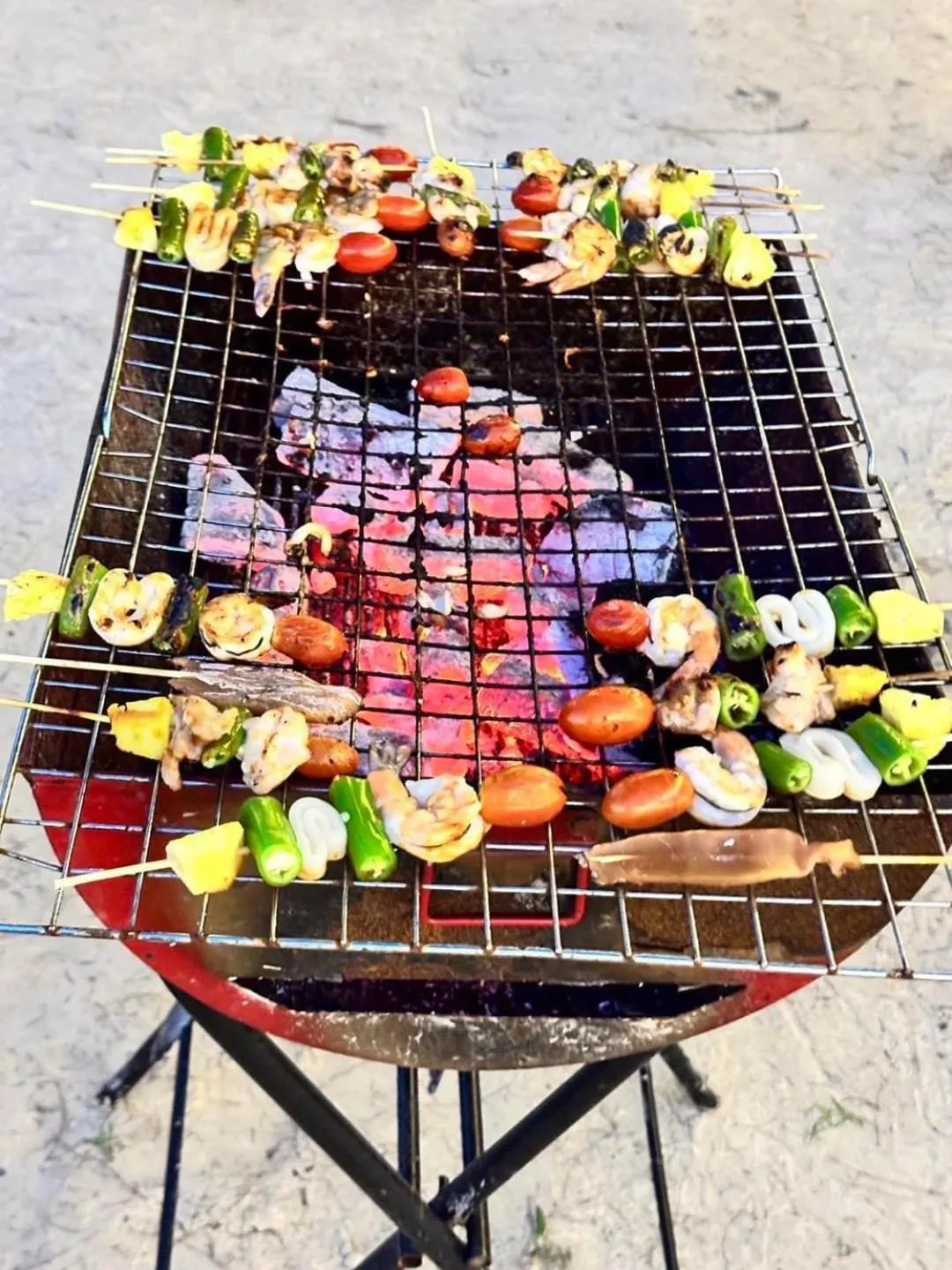 BBQ facilities in Long Beach Club Krabi