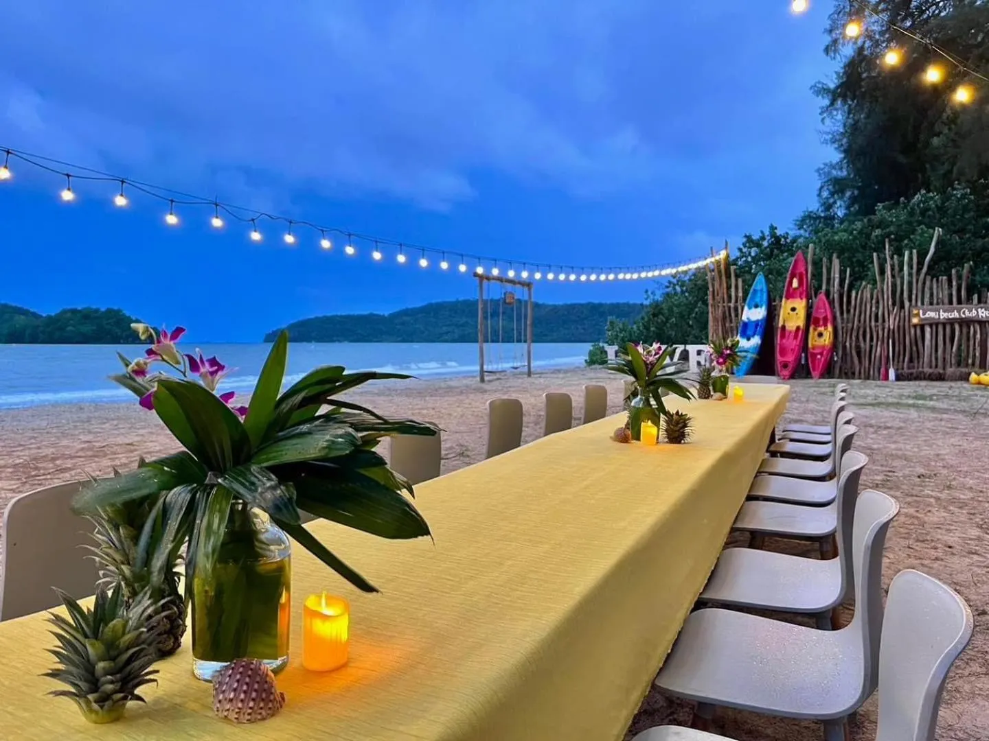 Beach in Long Beach Club Krabi