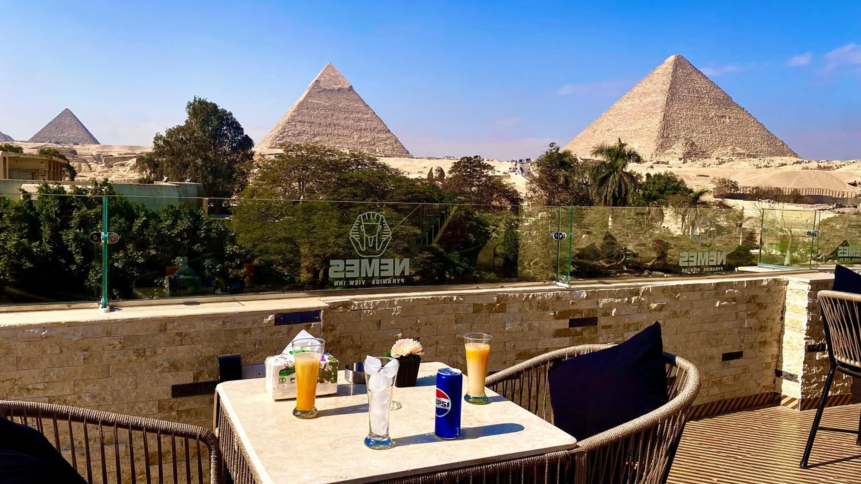 Nearby landmark in NEMES Pyramids View INN
