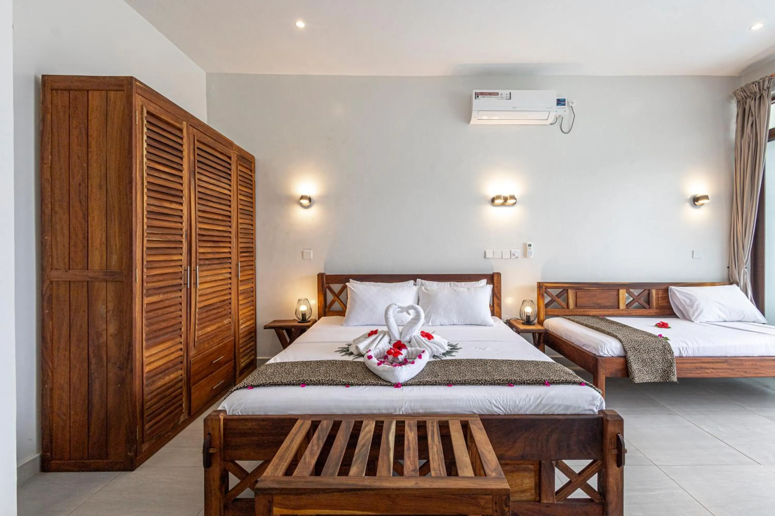 View (from property/room), Bed in YU Resort