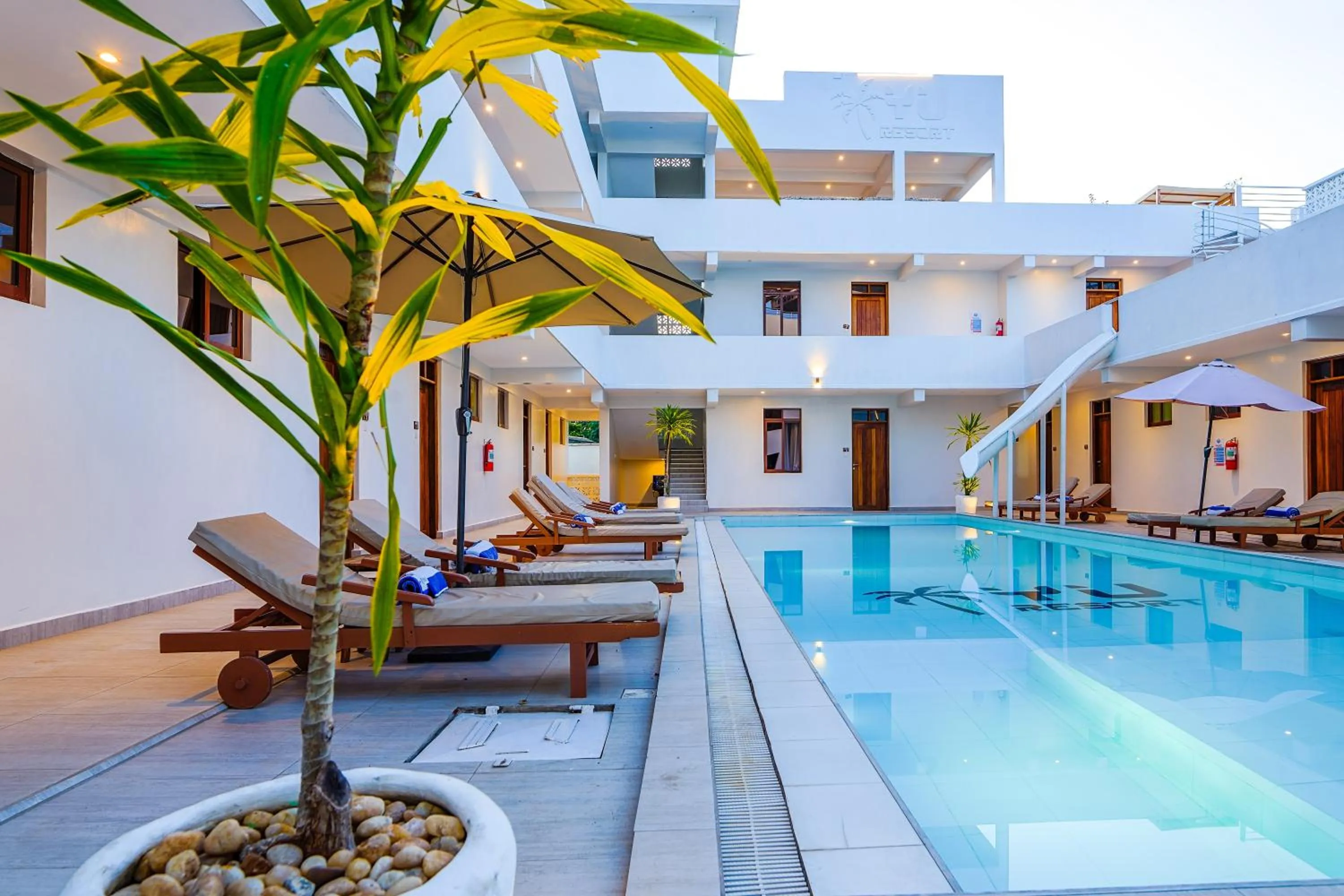 Swimming pool in YU Resort