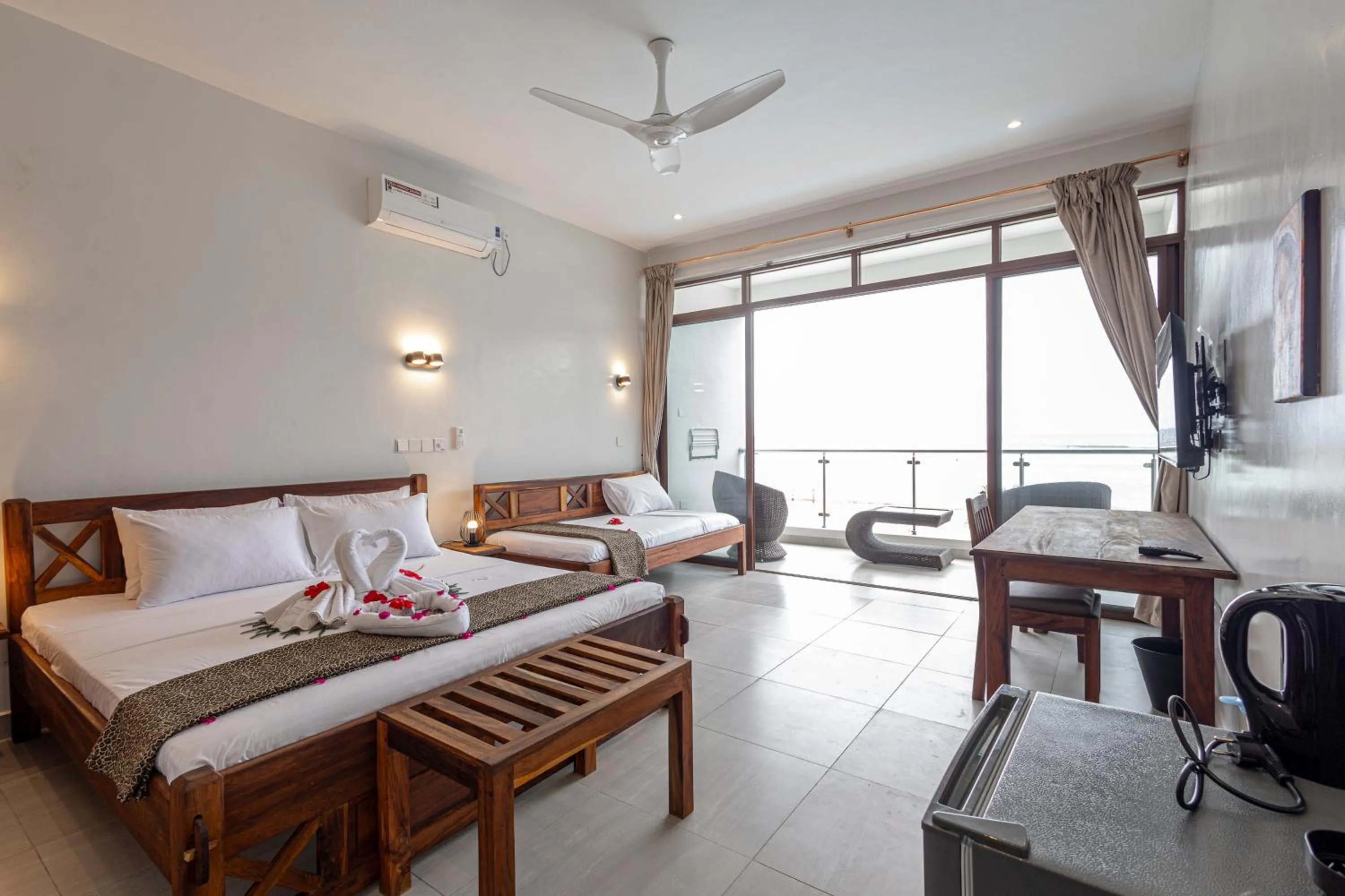 Bedroom, Bed in YU Resort