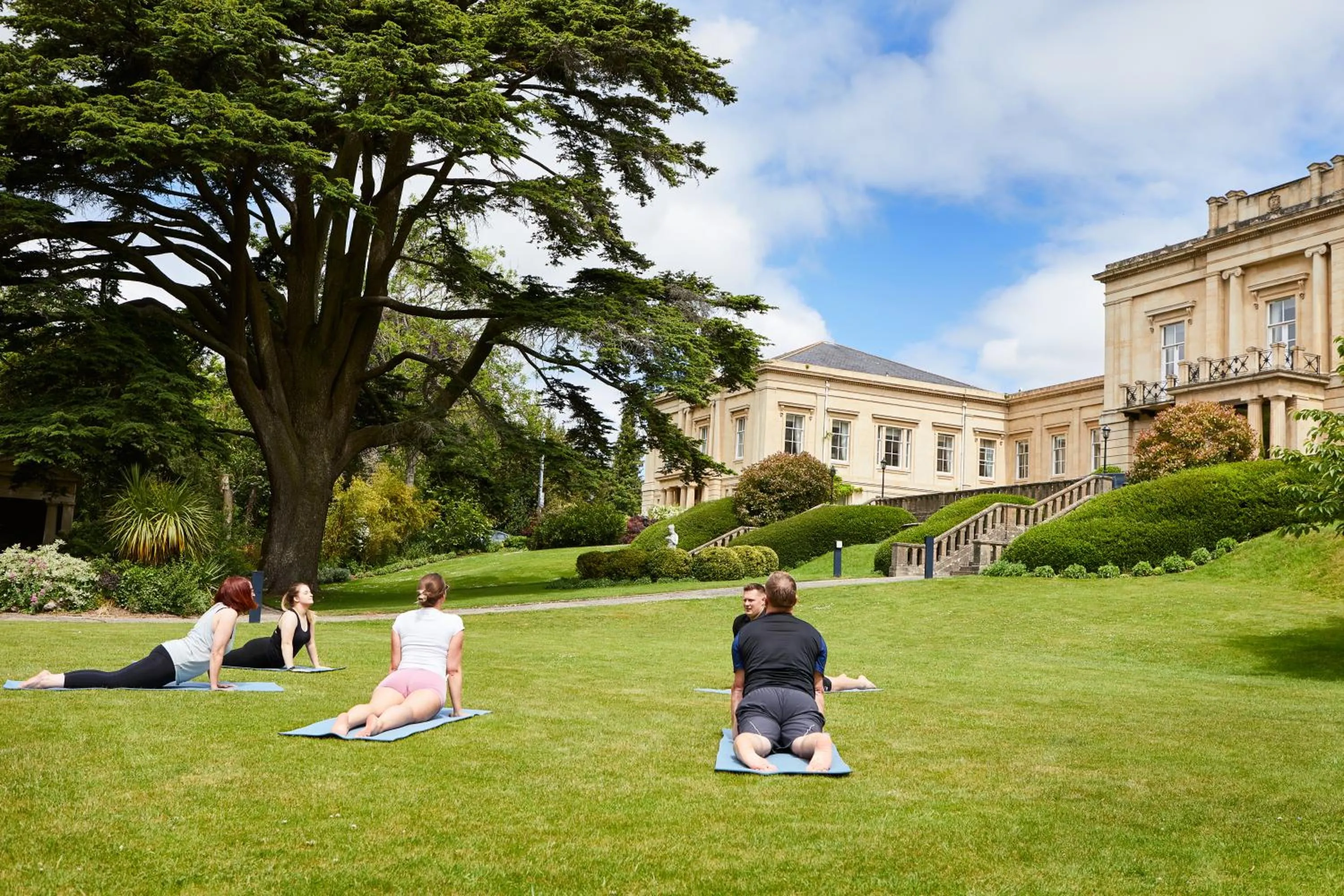 Garden in Macdonald Bath Spa Hotel