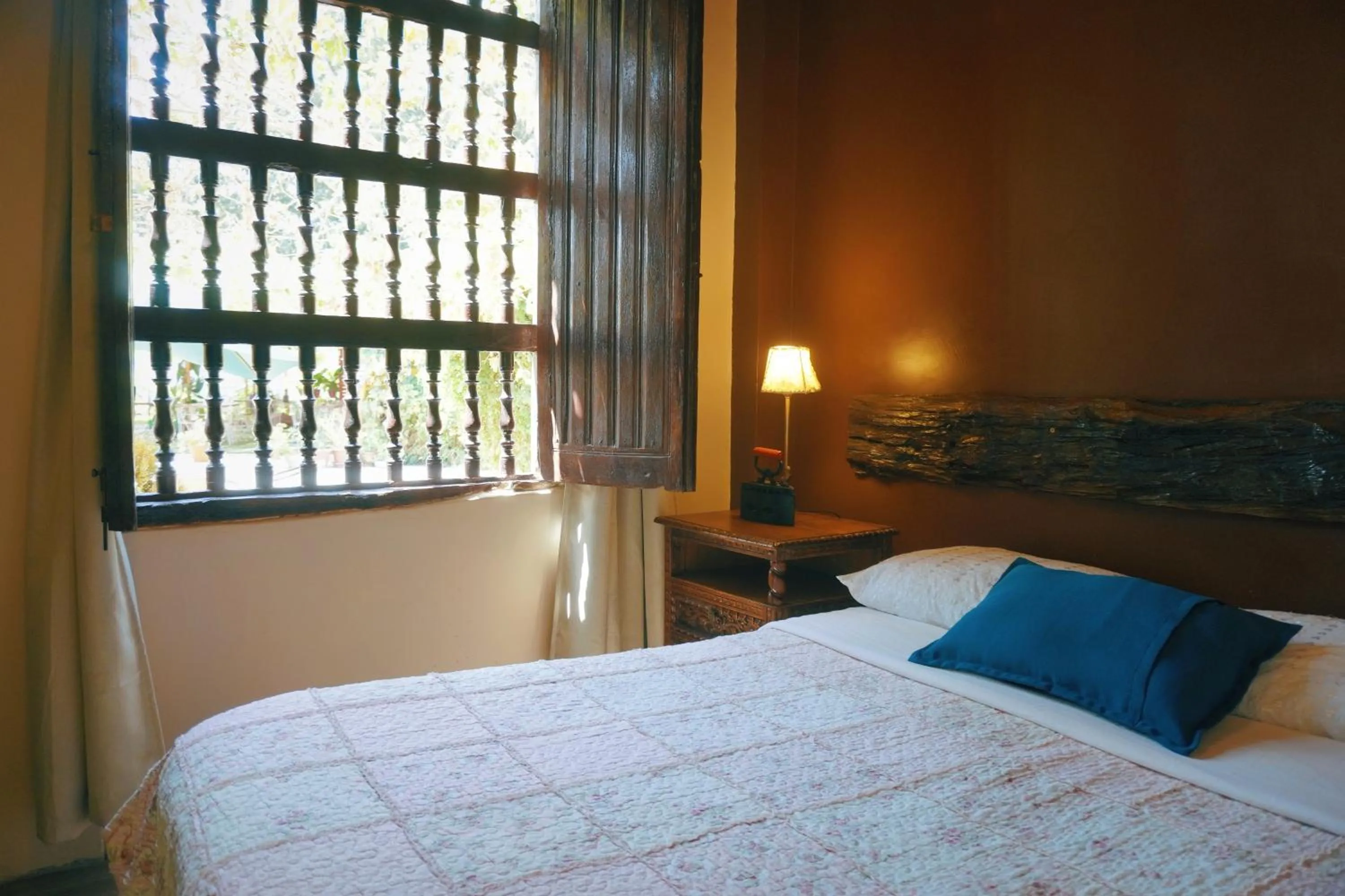 Bed in Serenity Lodge