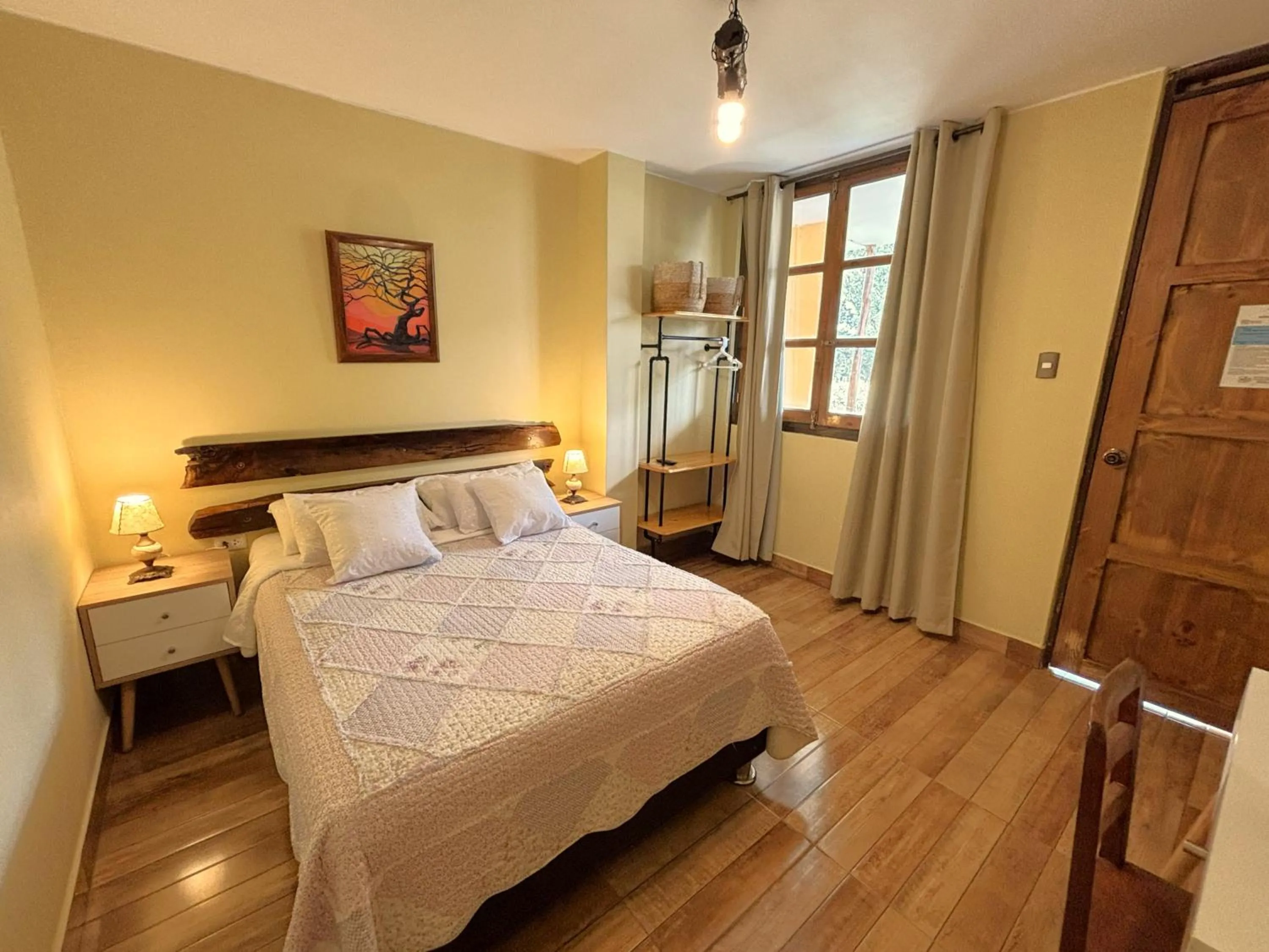 Bed in Serenity Lodge