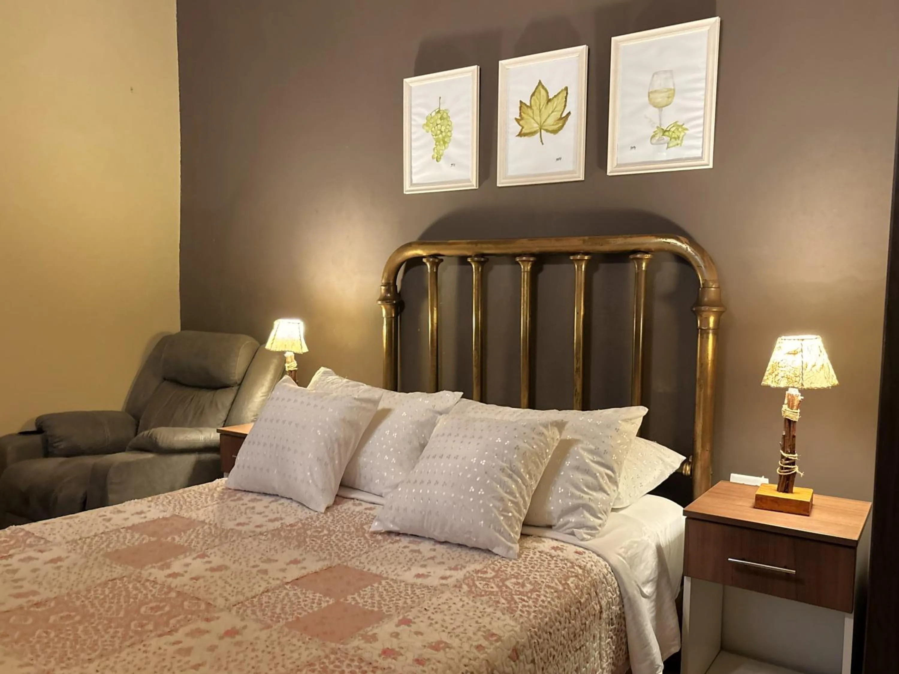 Bed in Serenity Lodge