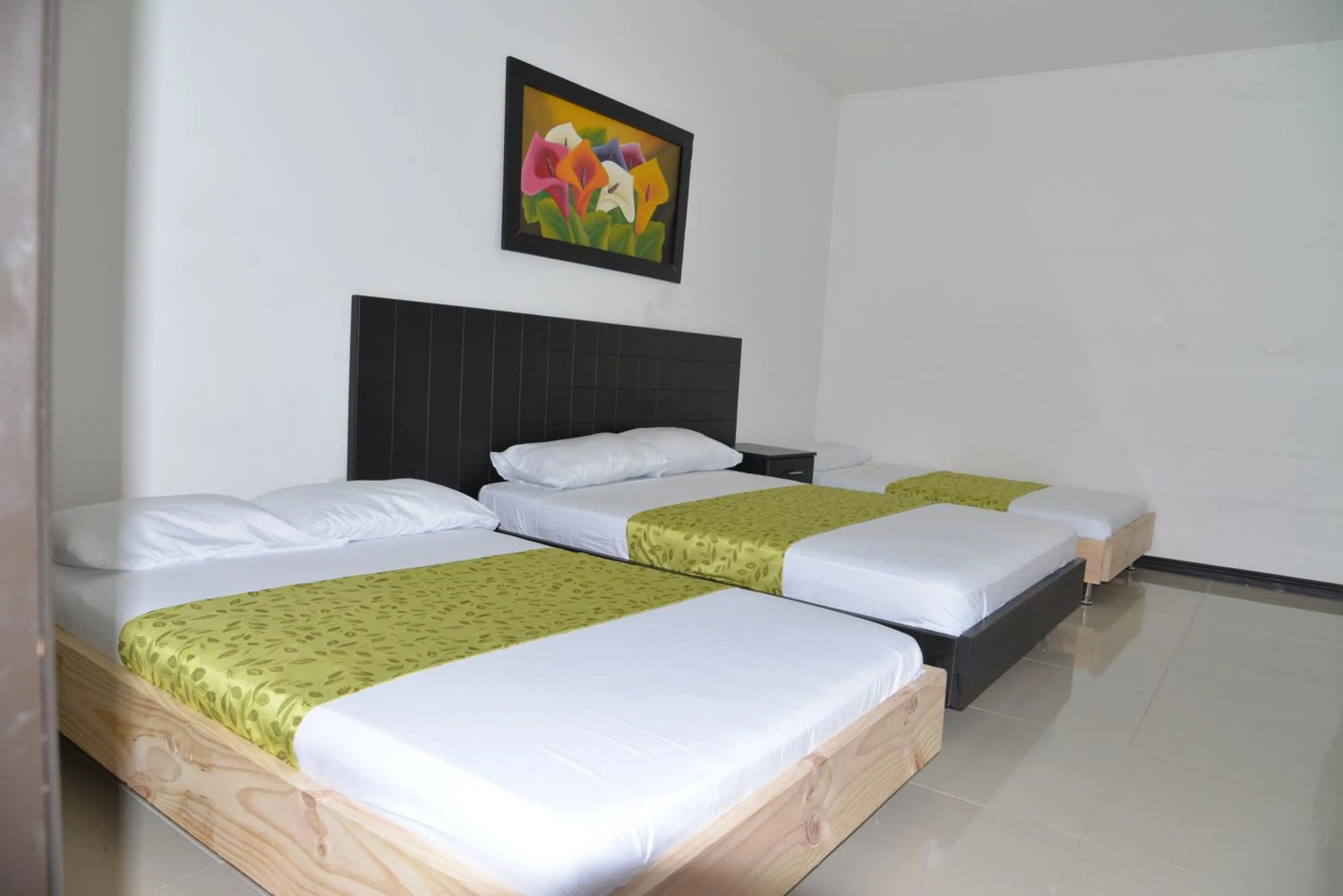 Bed in Hotel El Jardín Cafetero Armenia