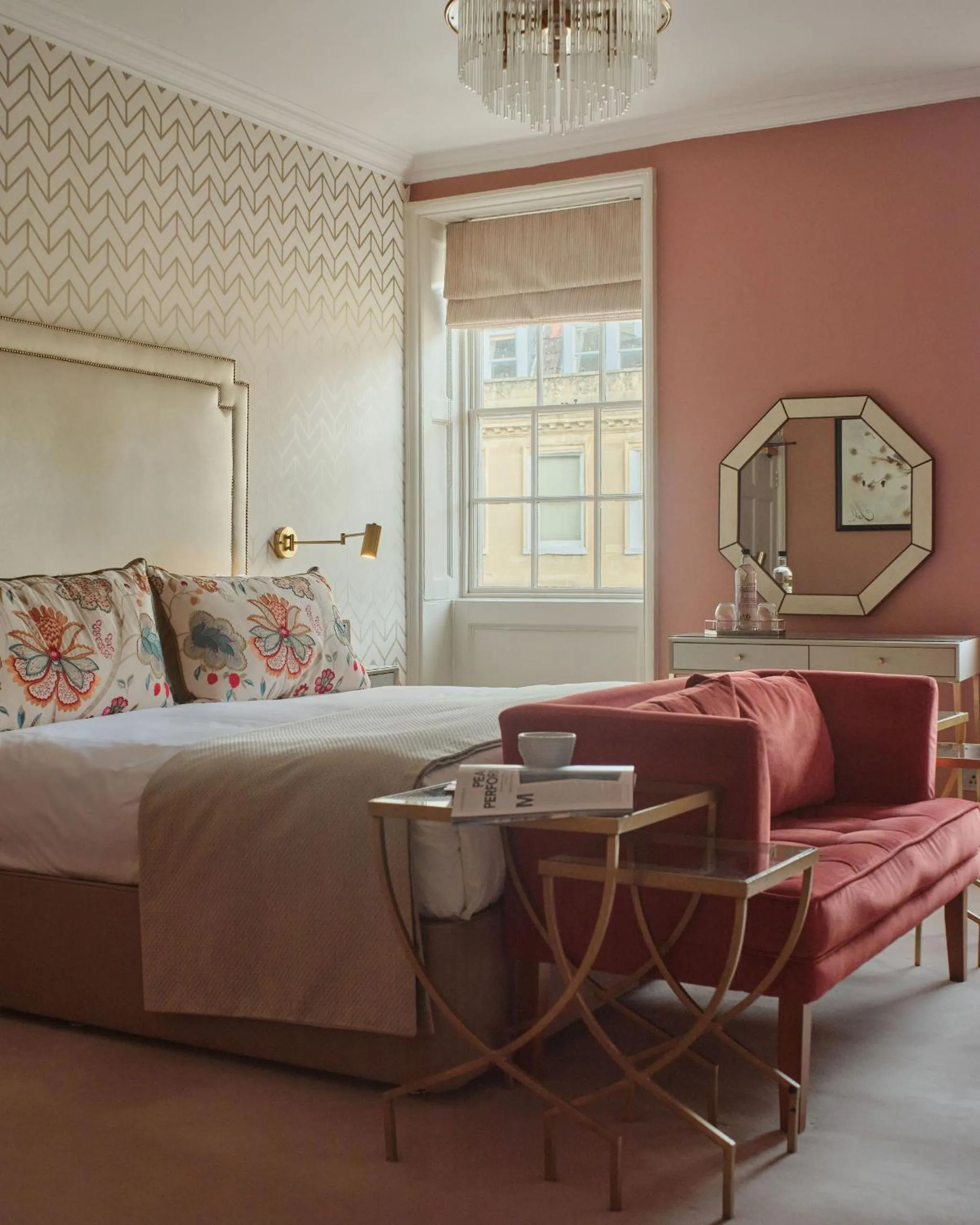 Bed in The Queensberry Hotel