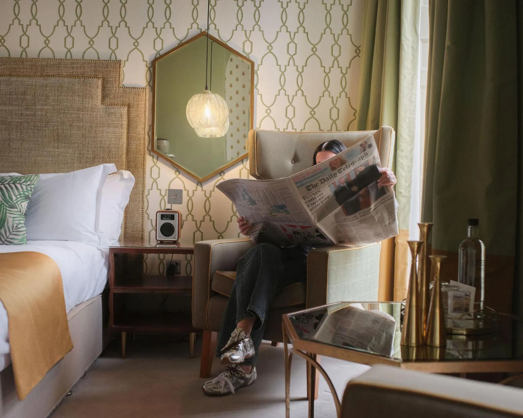 Bedroom, Bed in The Queensberry Hotel