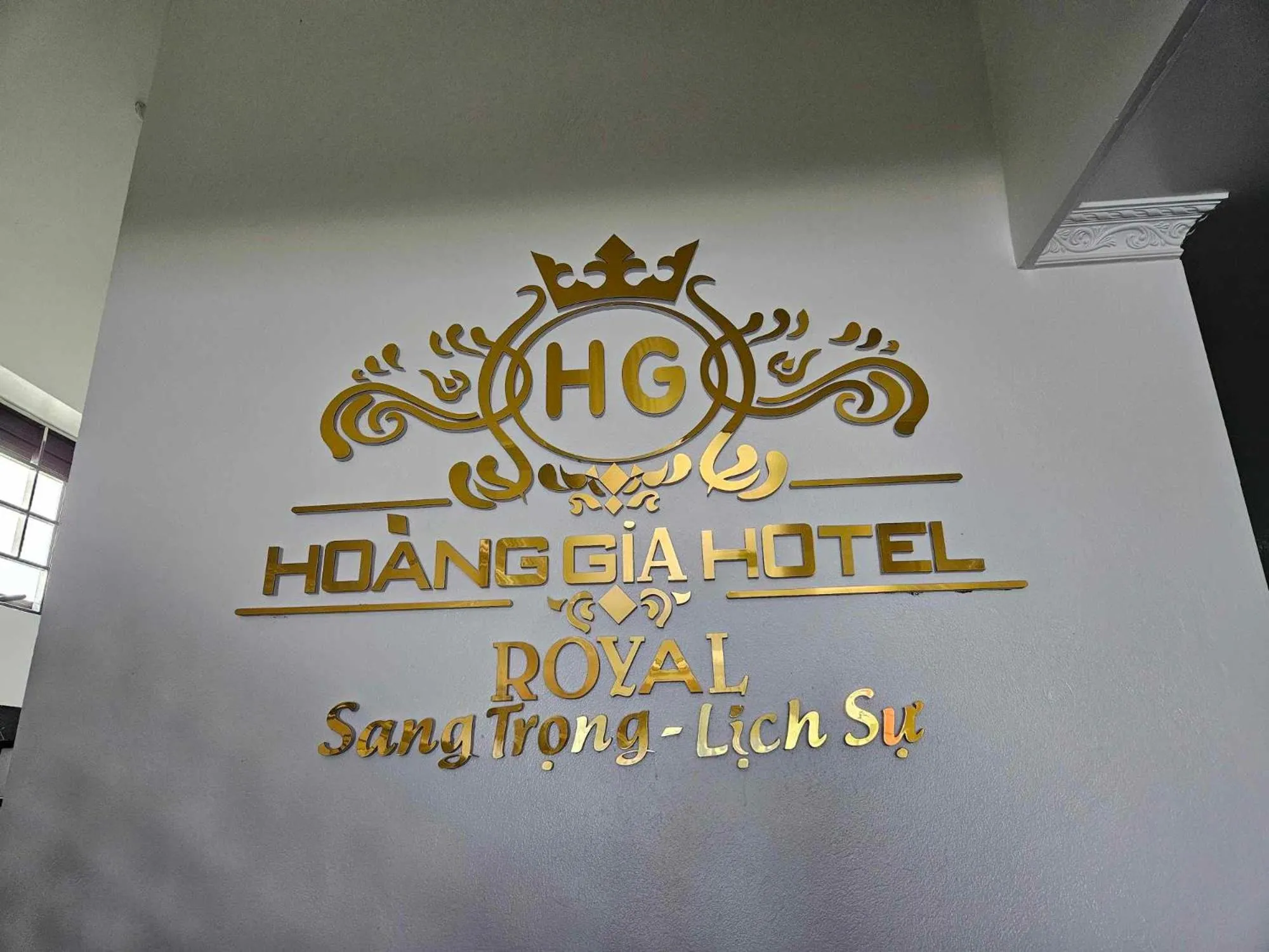 Property logo or sign in Hoàng Gia Hotel Royal