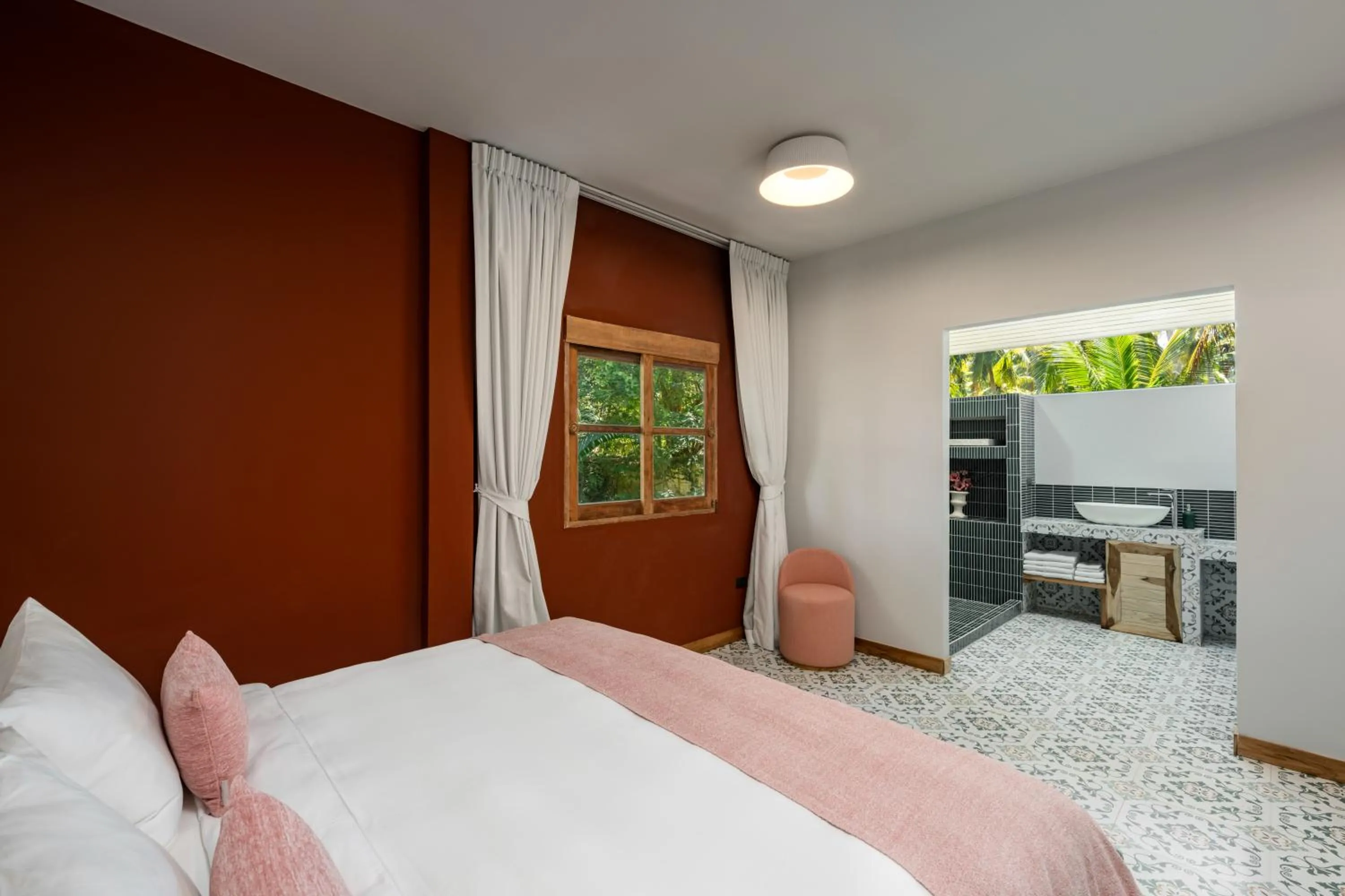 Bedroom, Bed in Moorea Boutique Resort Samui