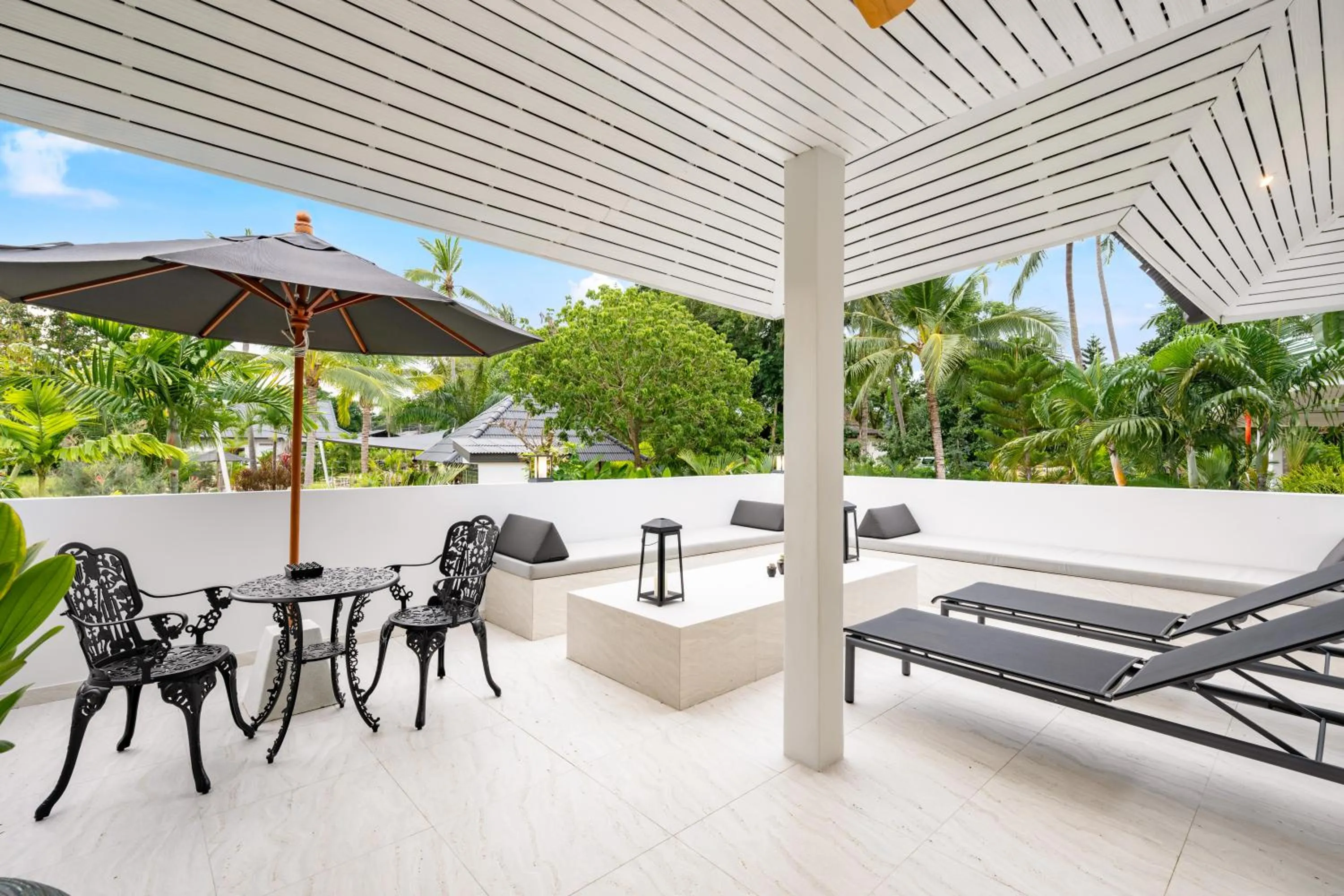 Patio in Moorea Boutique Resort Samui