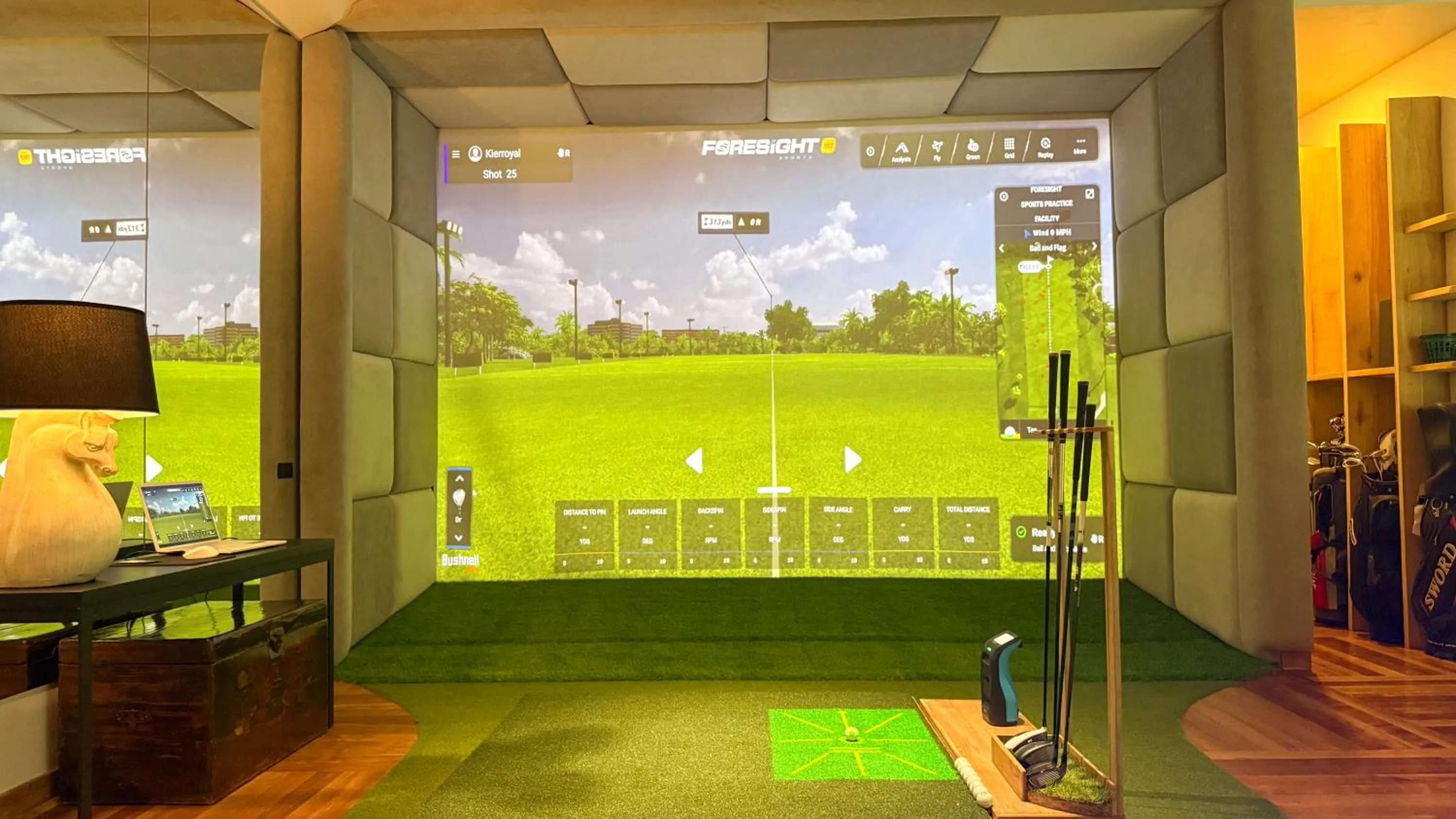 Golfcourse in Moorea Boutique Resort Samui