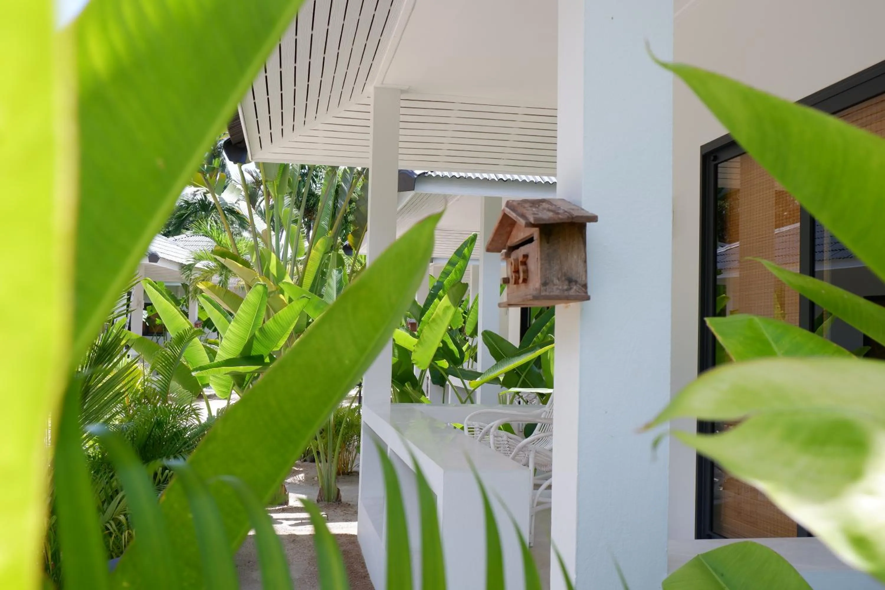 Garden view in Moorea Boutique Resort Samui