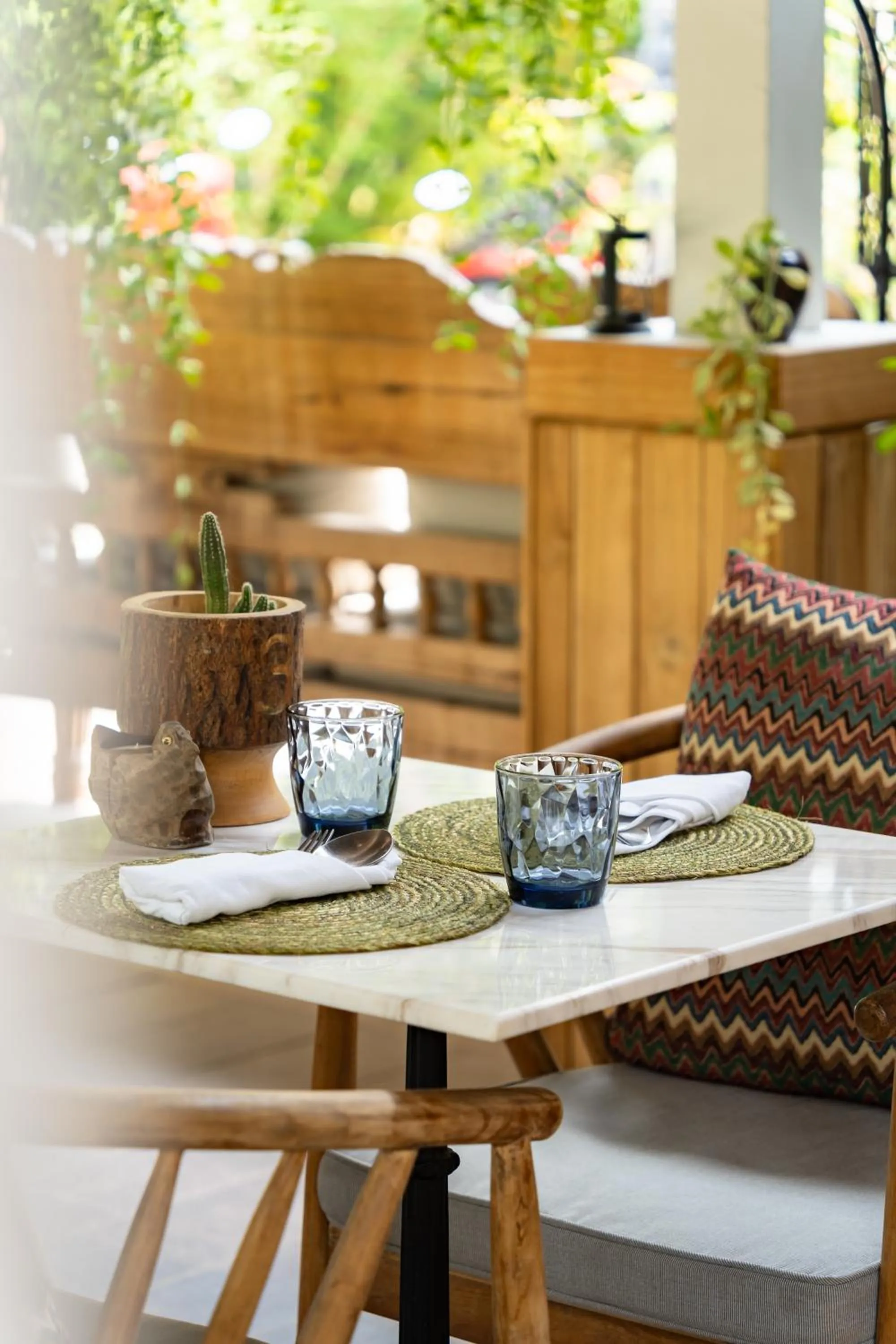 Dining area in Moorea Boutique Resort Samui