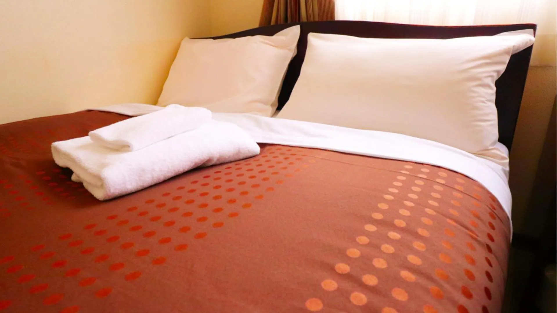 Photo of the whole room, Bed in HOTEL FRONTIER YONAGO (ホテルフロンティア米子)