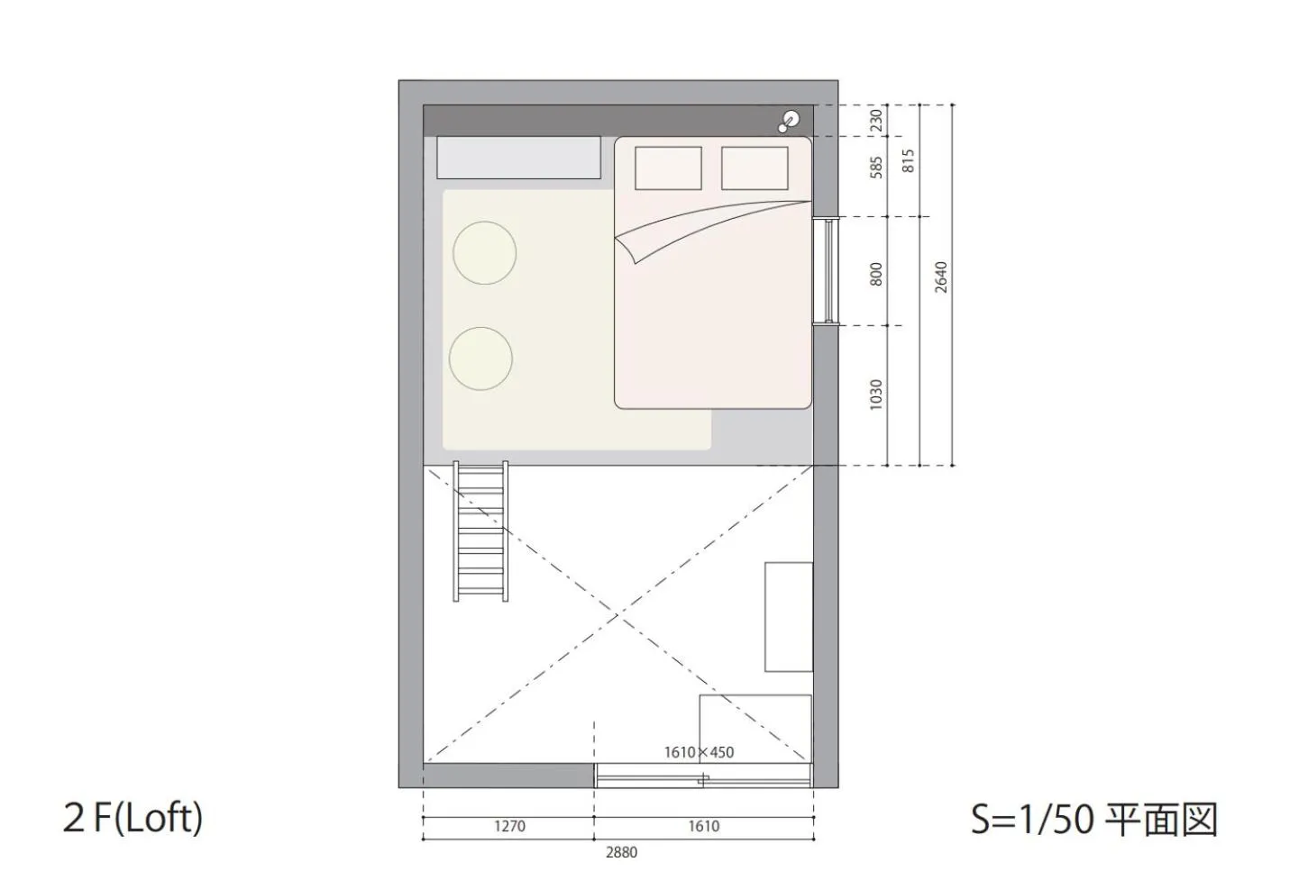 Floor plan in Mi-LOFT SHIBUYA
