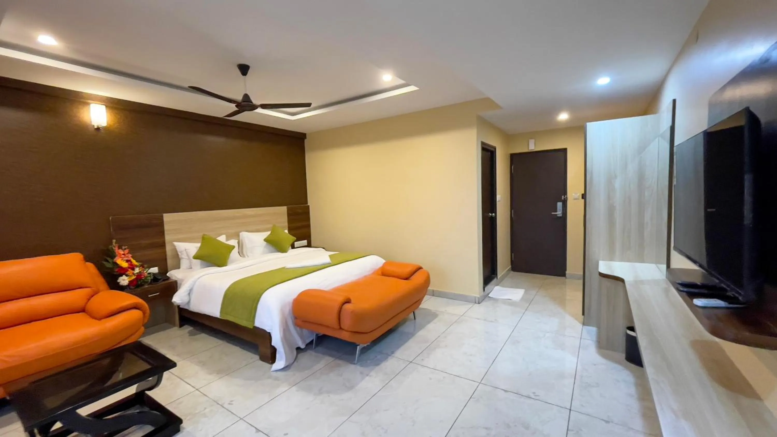 Bed in Hotel Kinotree Yeshwanthpur