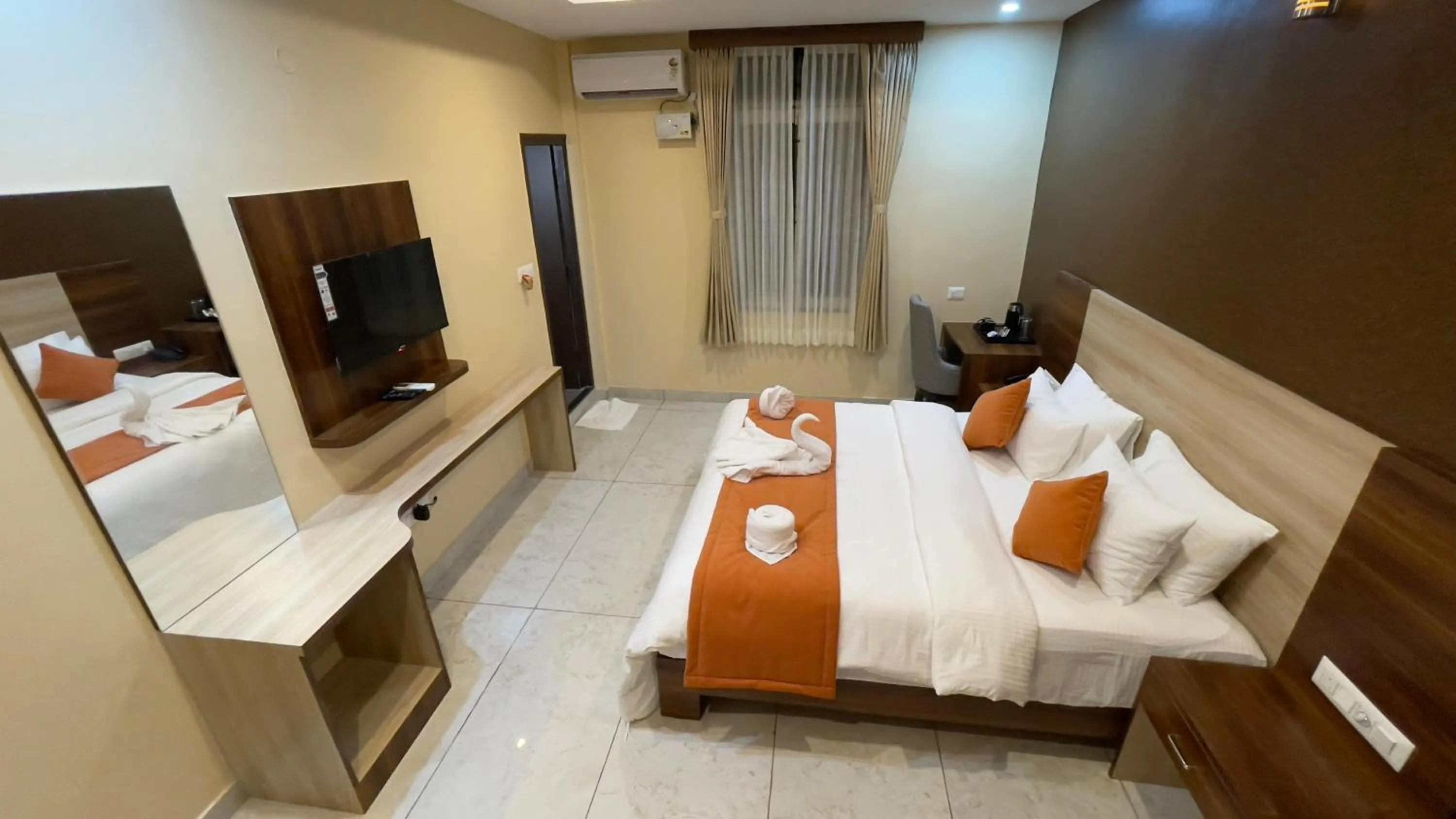 Bed in Hotel Kinotree Yeshwanthpur