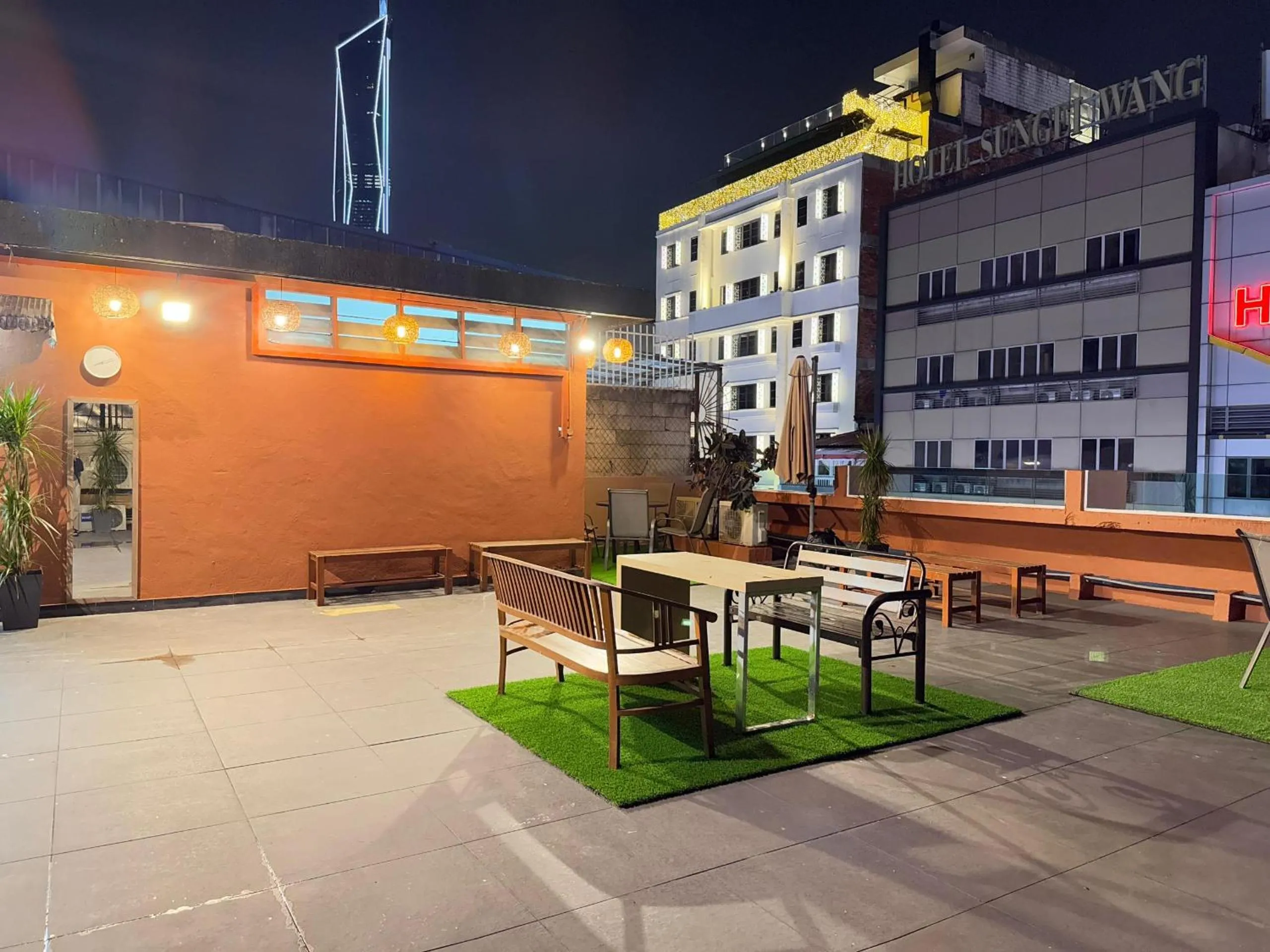 Garden view in StarQ Hotel Kuala Lumpur