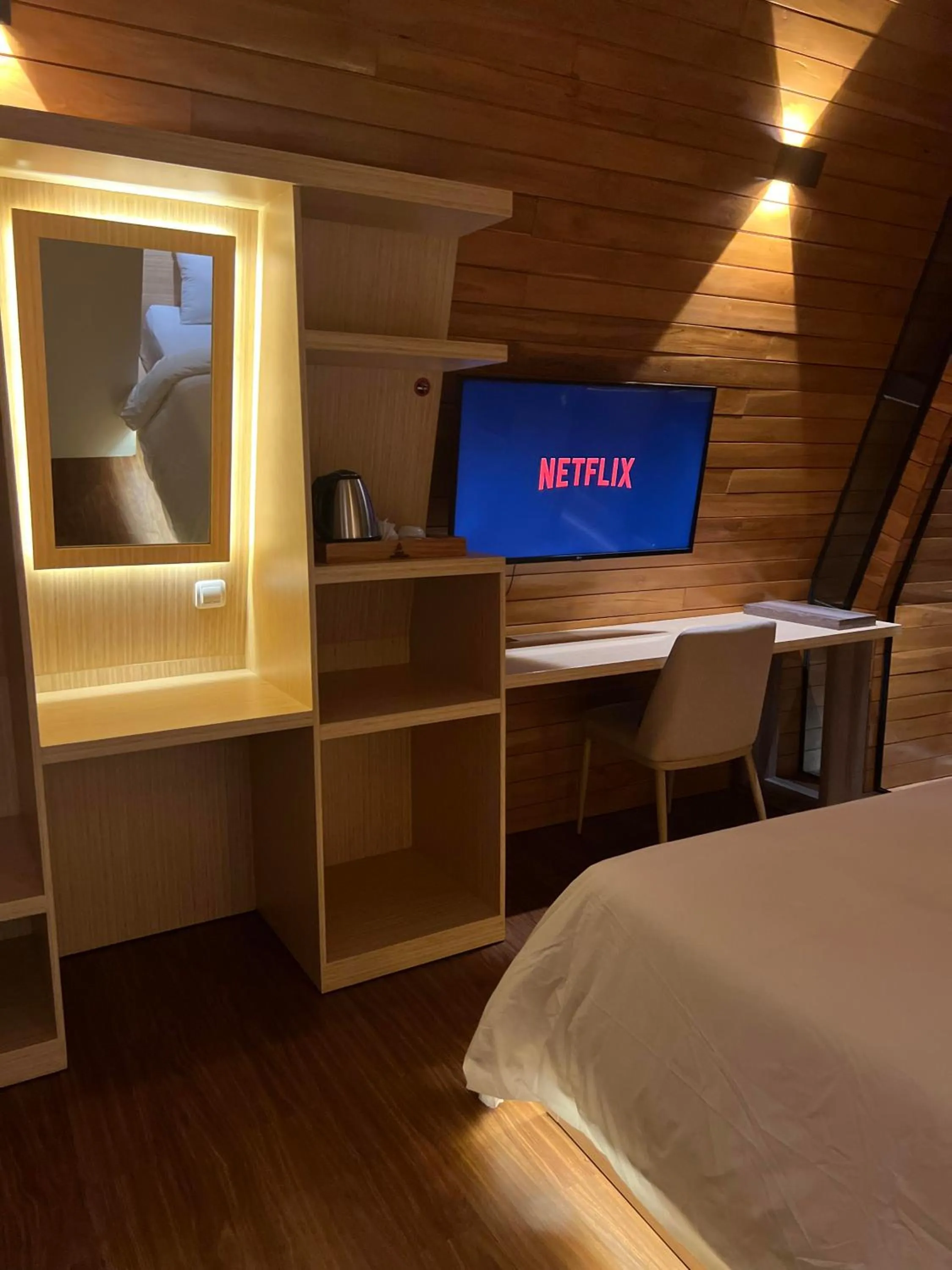 Bed in Villa Morphosis