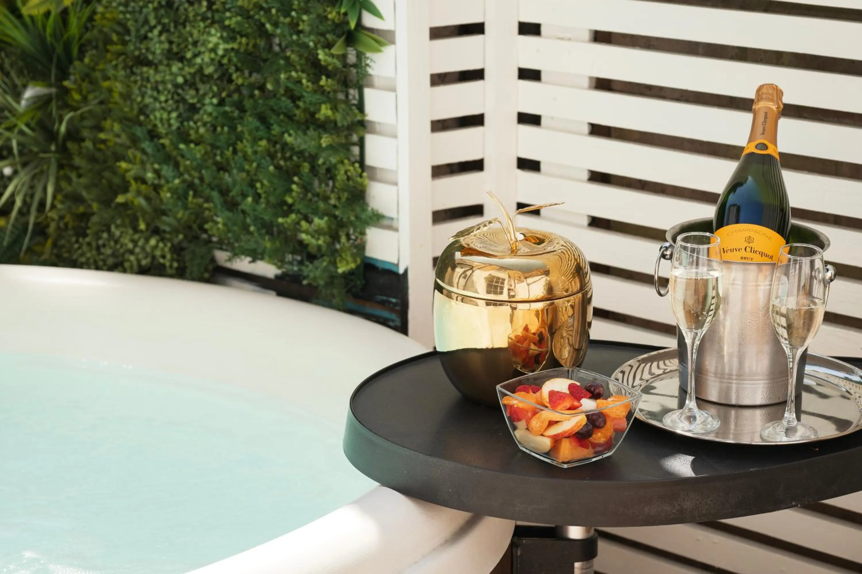 Hot Tub in Harington's Boutique Hotel