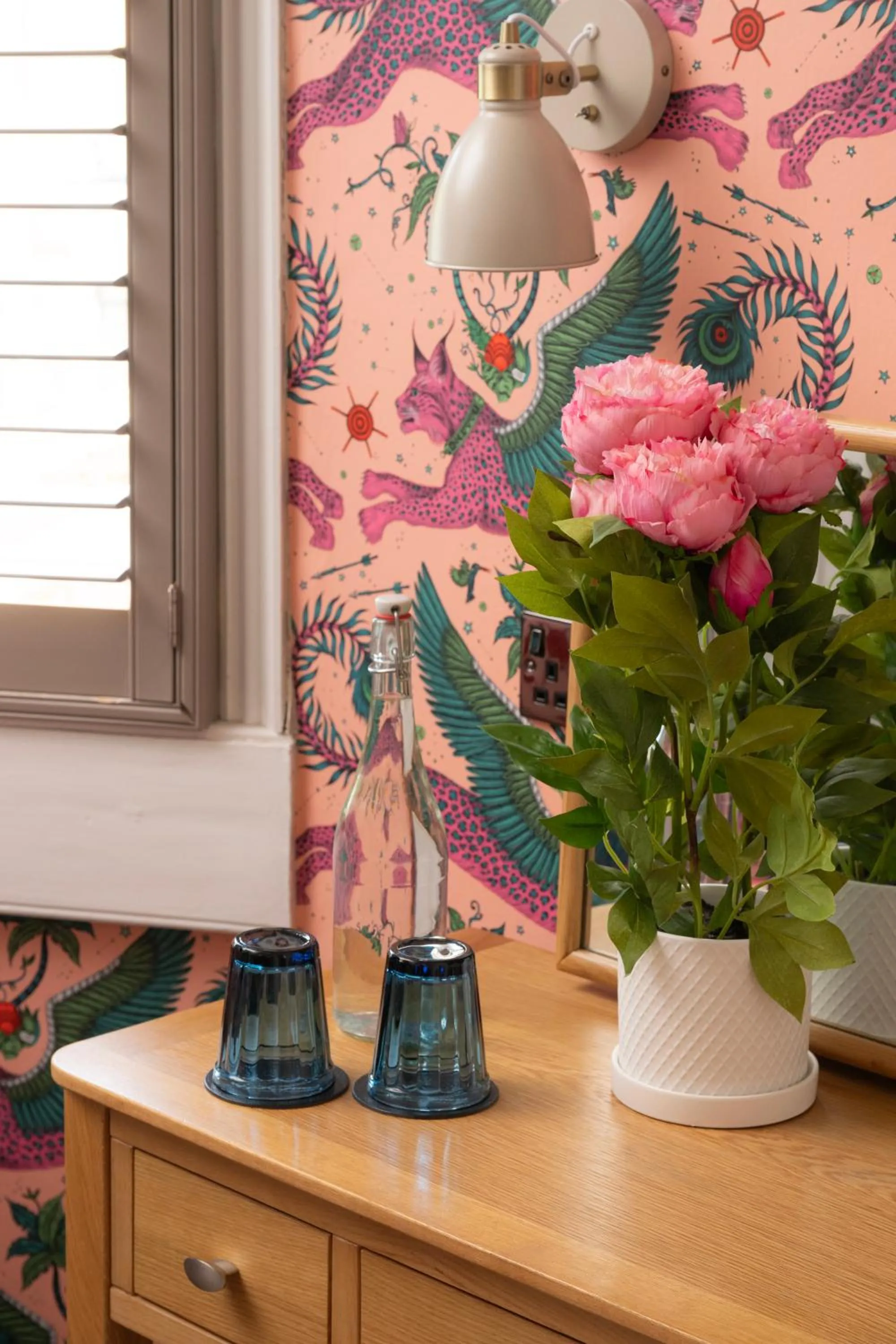 Decorative detail in Harington's Boutique Hotel