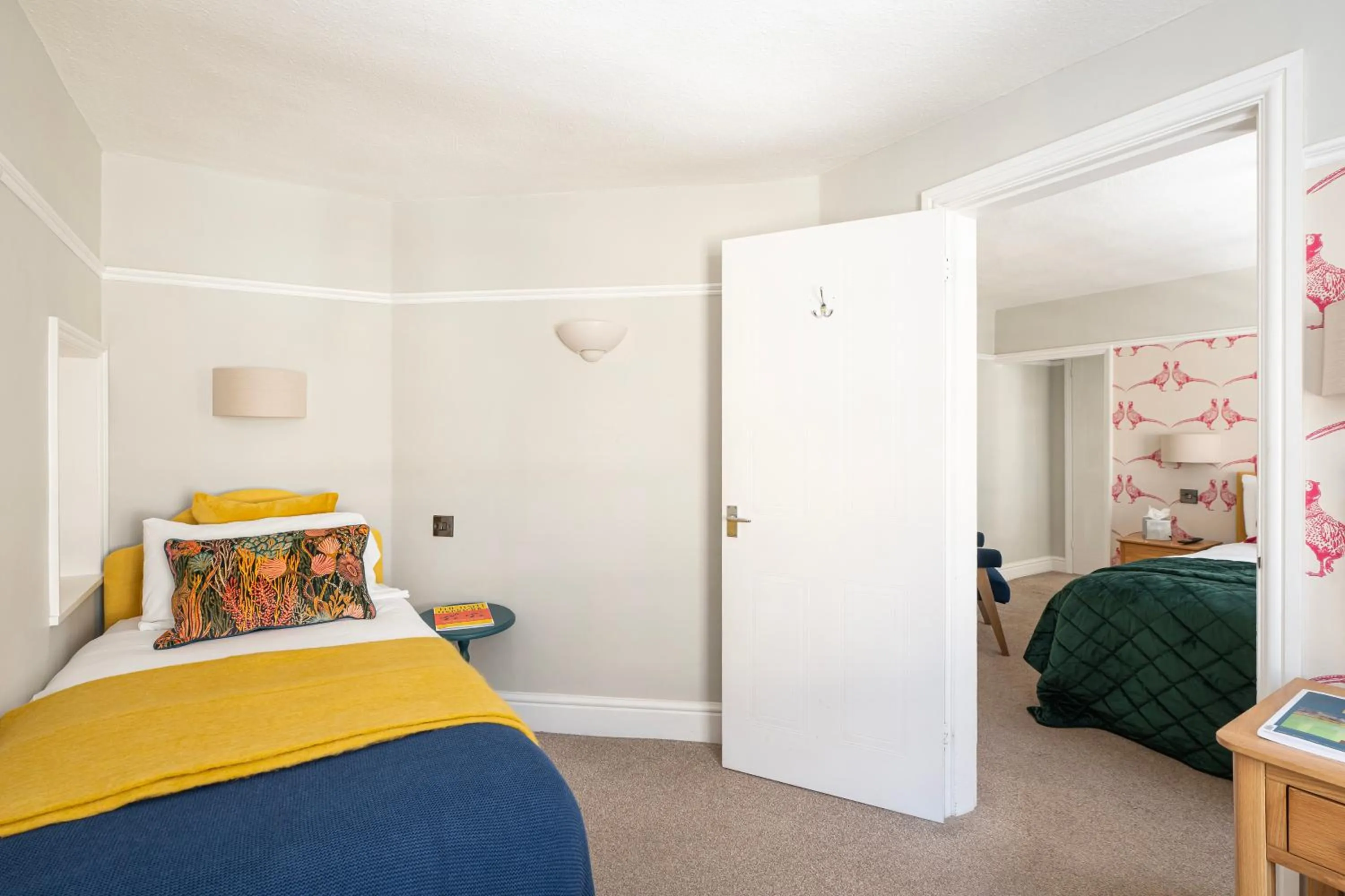 Bed in Harington's Boutique Hotel