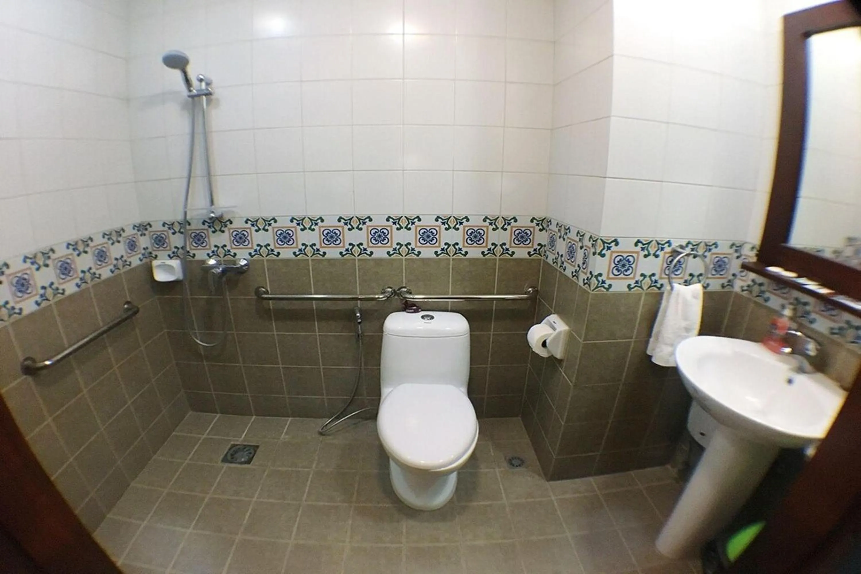 Bathroom in NSCC Hotel Vigan