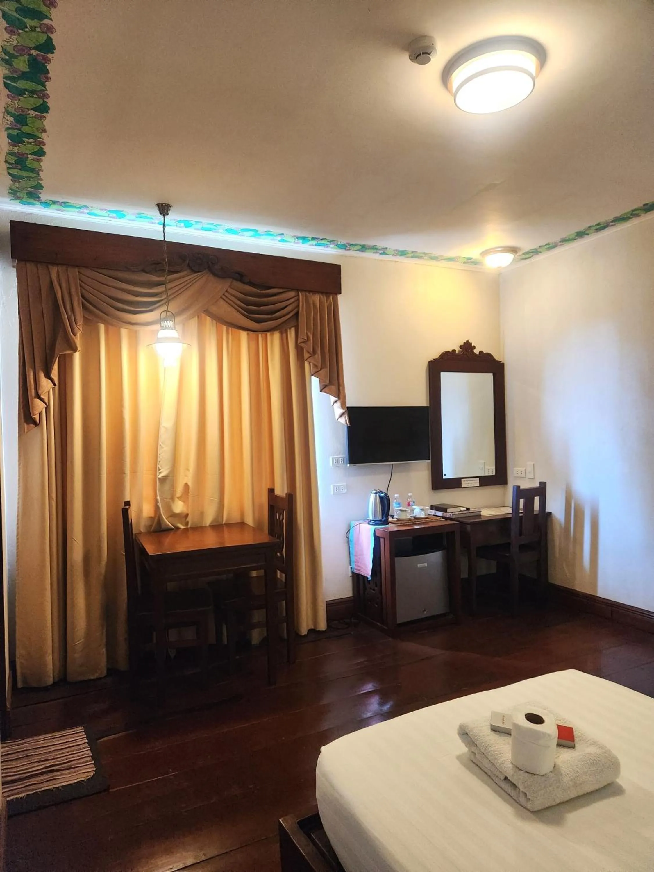 Bed in NSCC Hotel Vigan