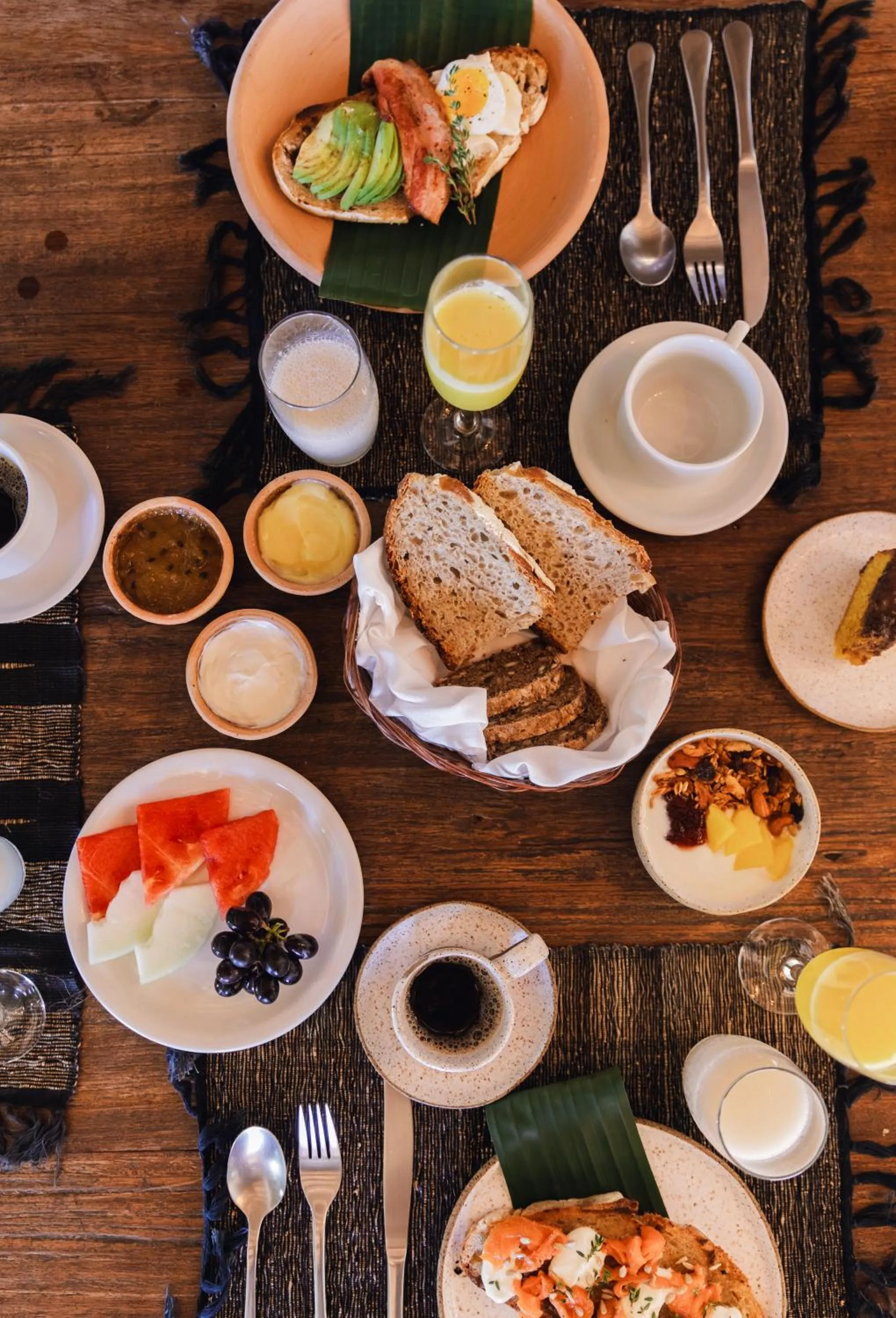 Food and drinks in Casa Baiana Pousada & Aconchego