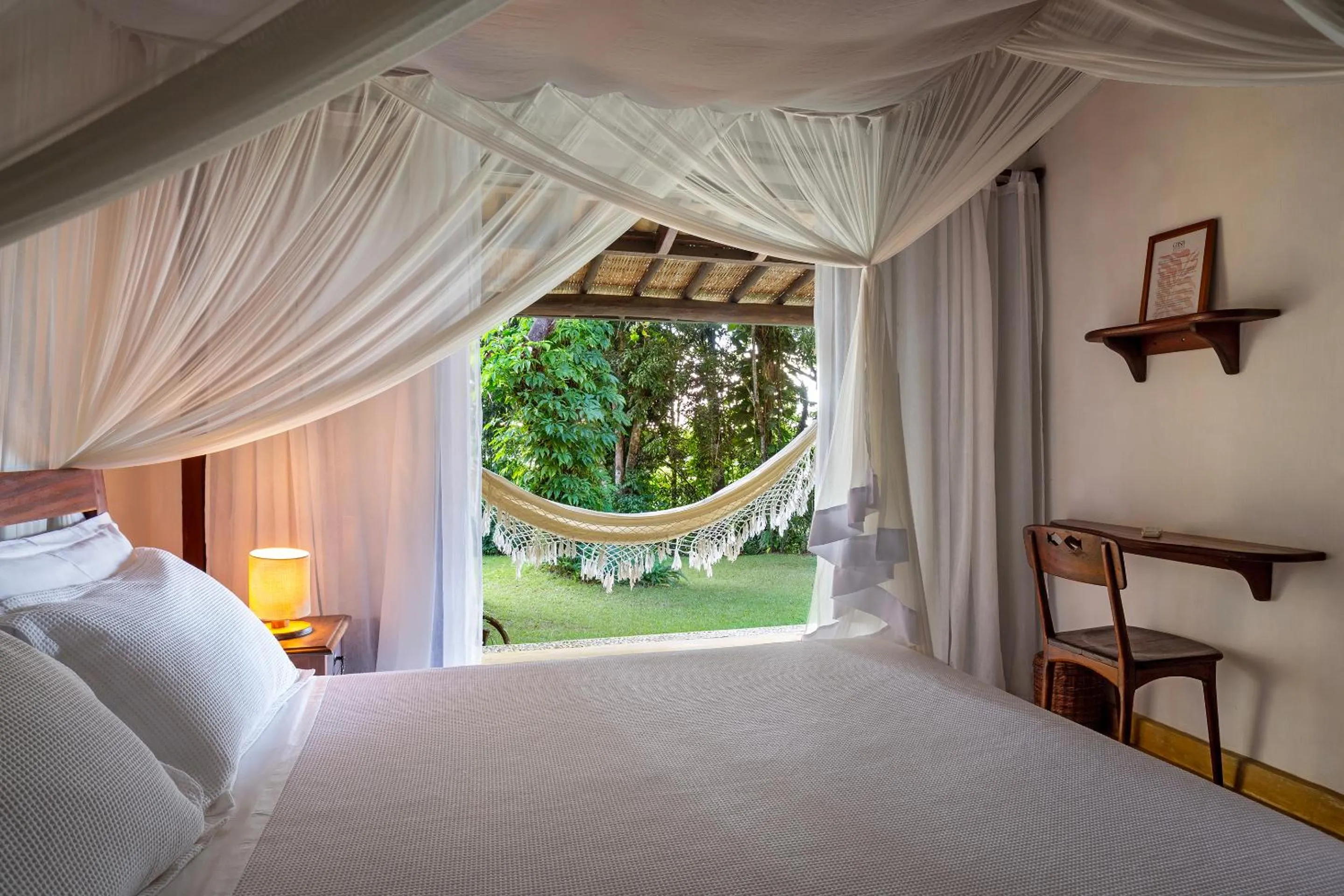 Bed in Casa Baiana Pousada & Aconchego