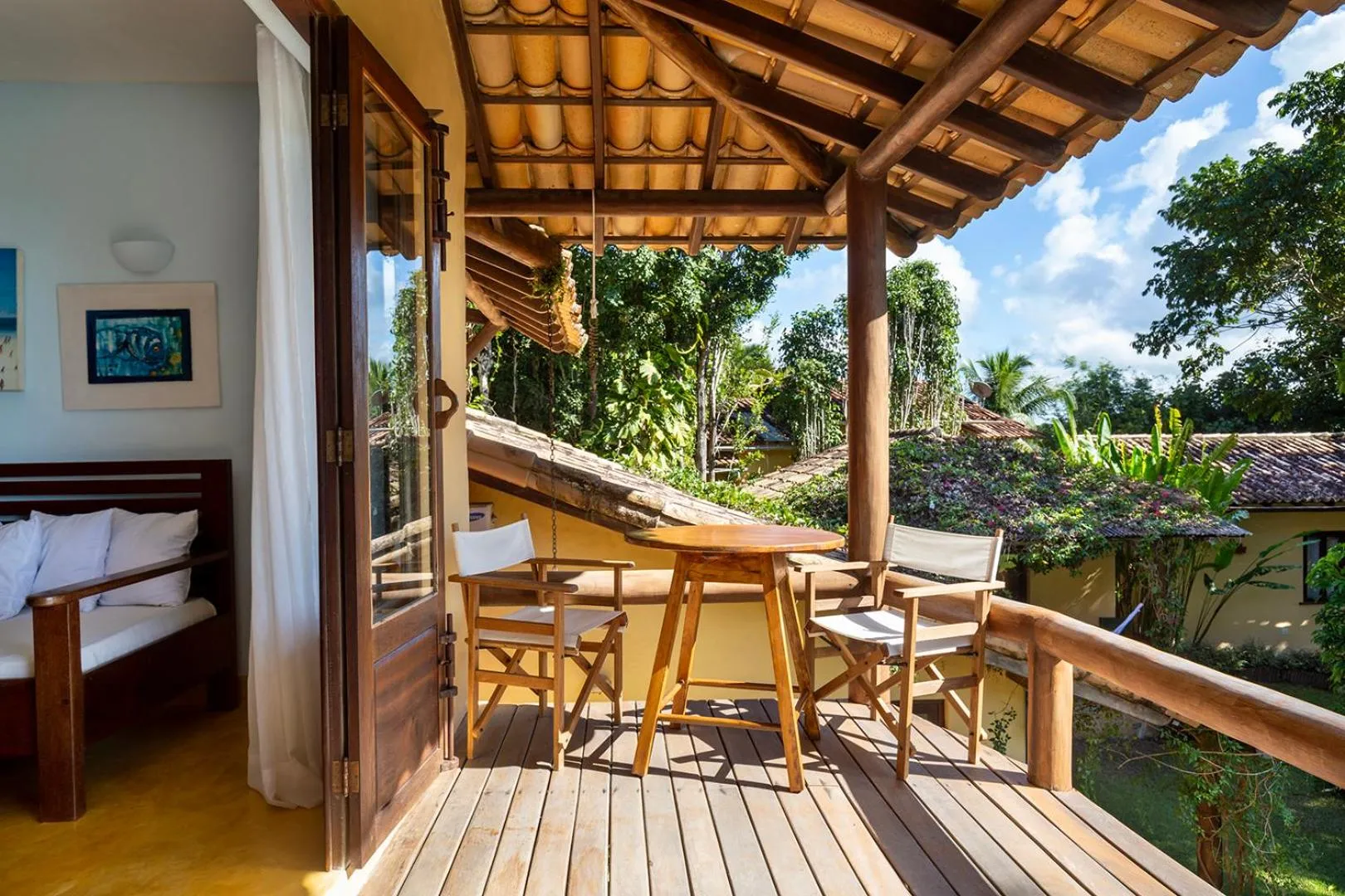 Balcony/Terrace in Casa Baiana Pousada & Aconchego