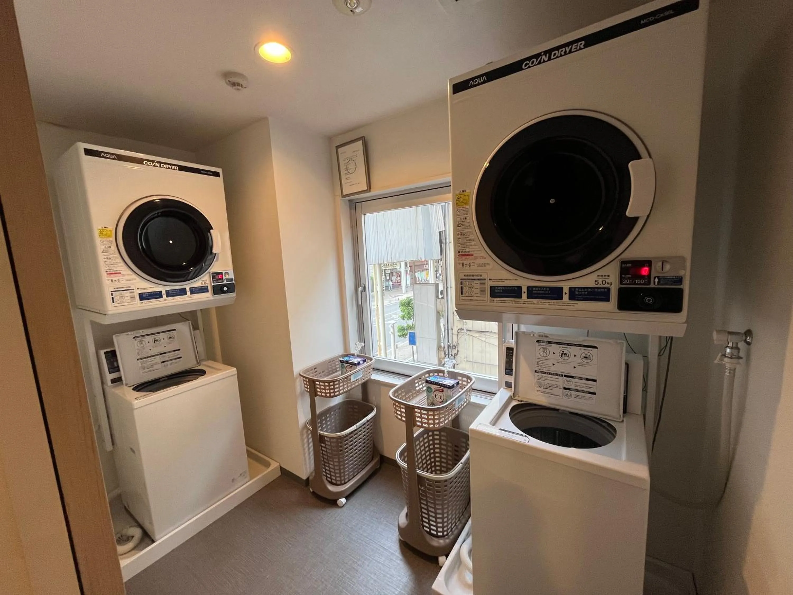 washing machine in Hotel Passage 2