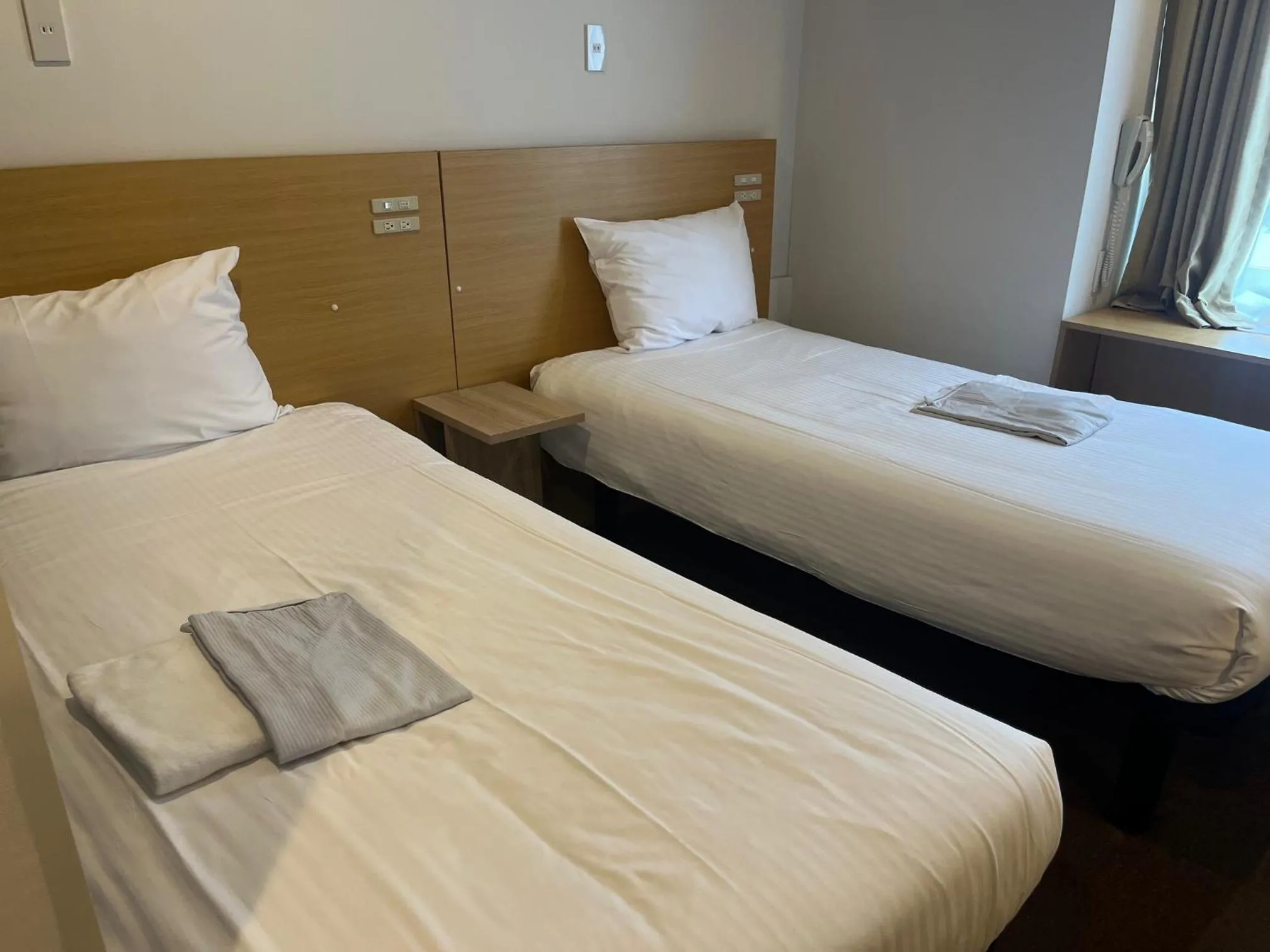 Bed in Rembrandt inn Aomori