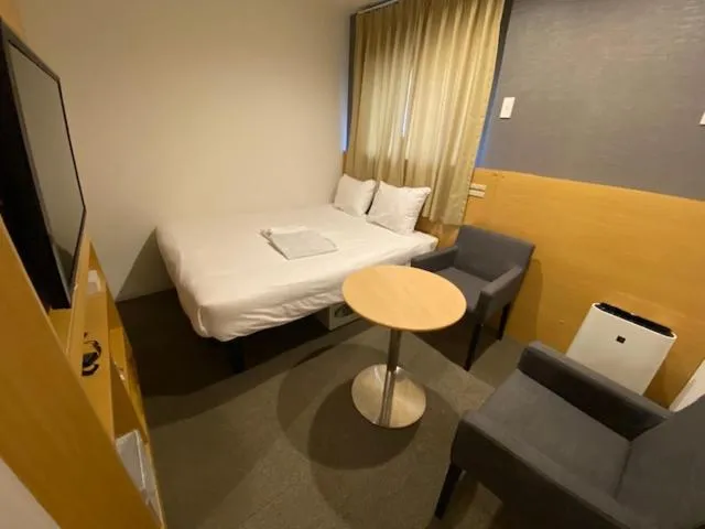 Bed in Rembrandt inn Aomori