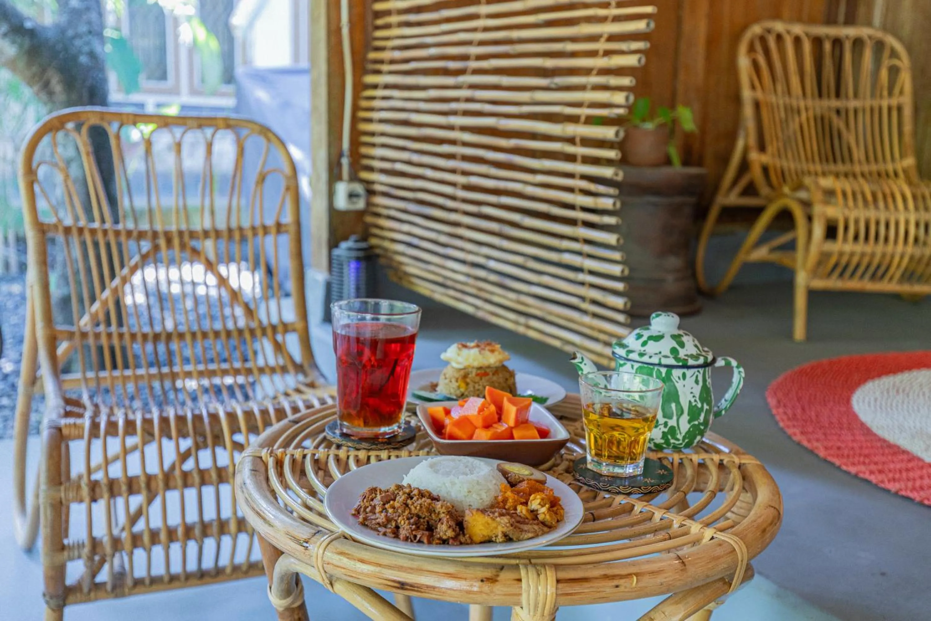 Patio in Yukke Tembi Homestay